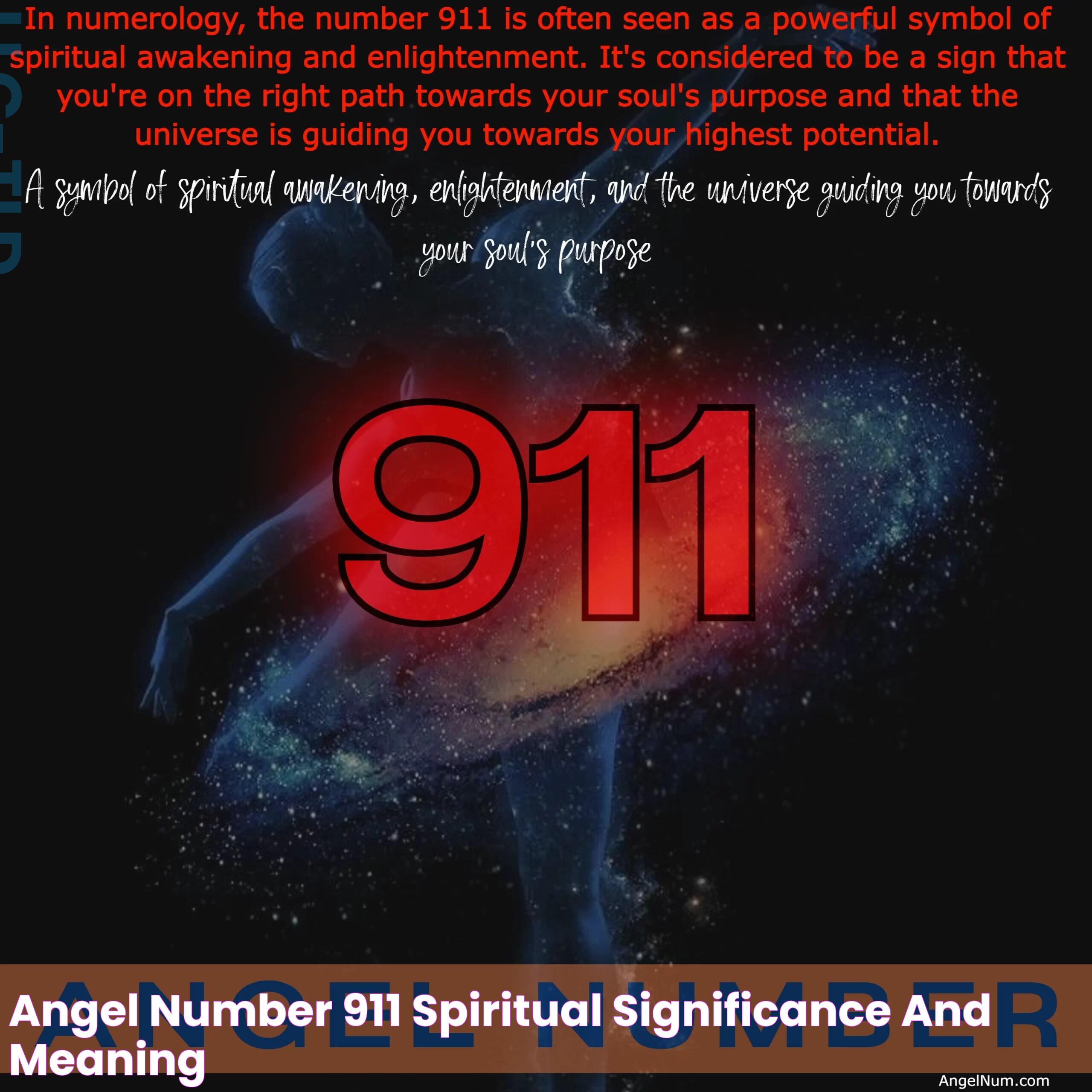 Angel Number 911 Spiritual Significance and Meaning