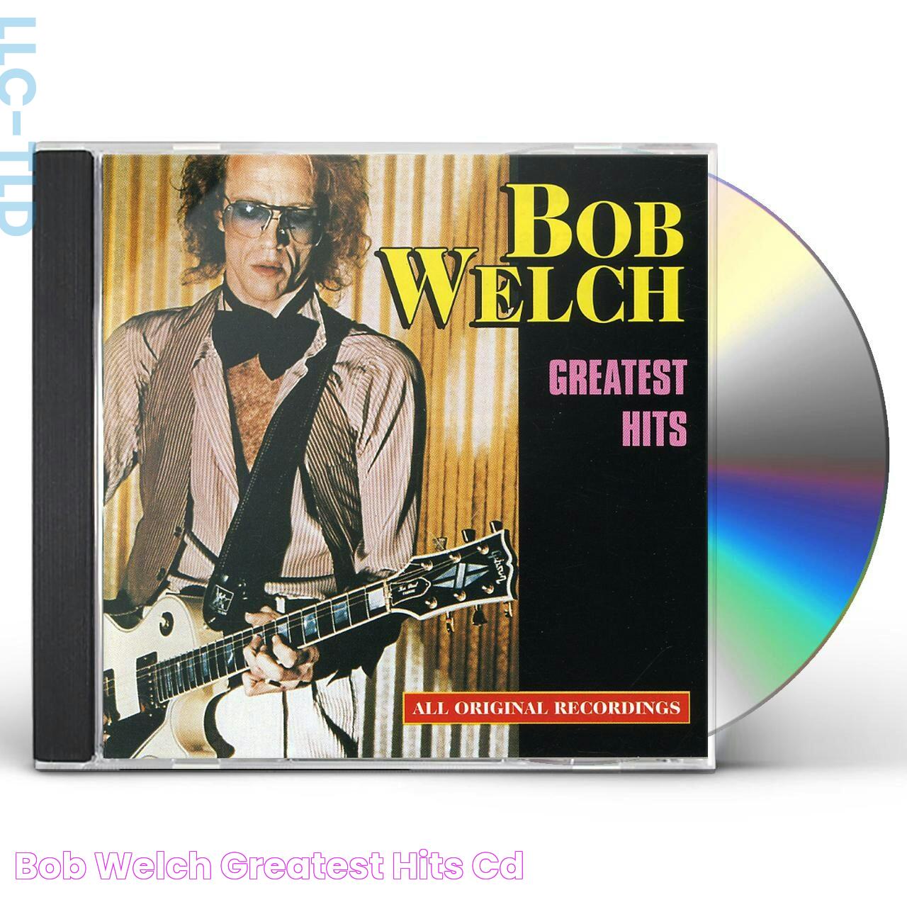 Bob Welch GREATEST HITS CD