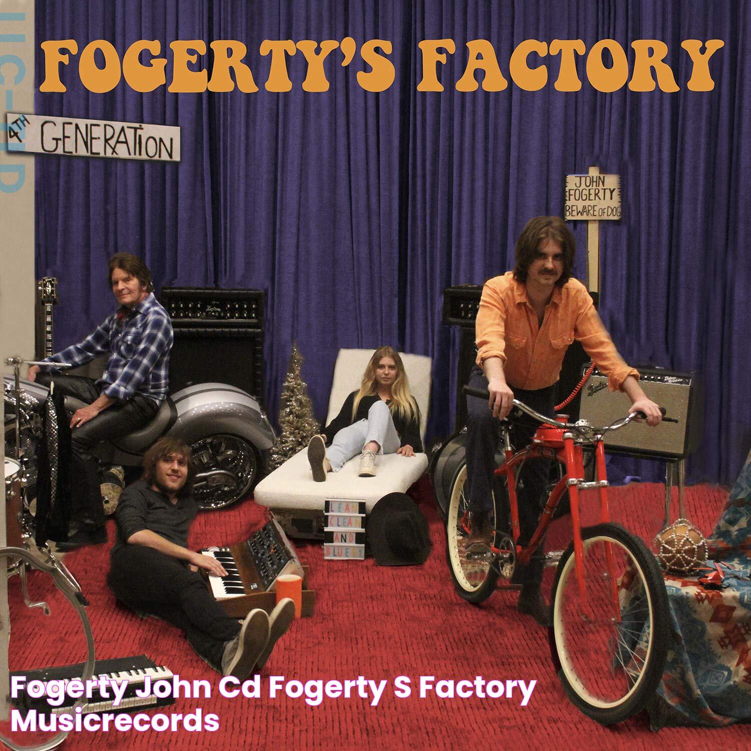 Fogerty John CD Fogerty's Factory Musicrecords