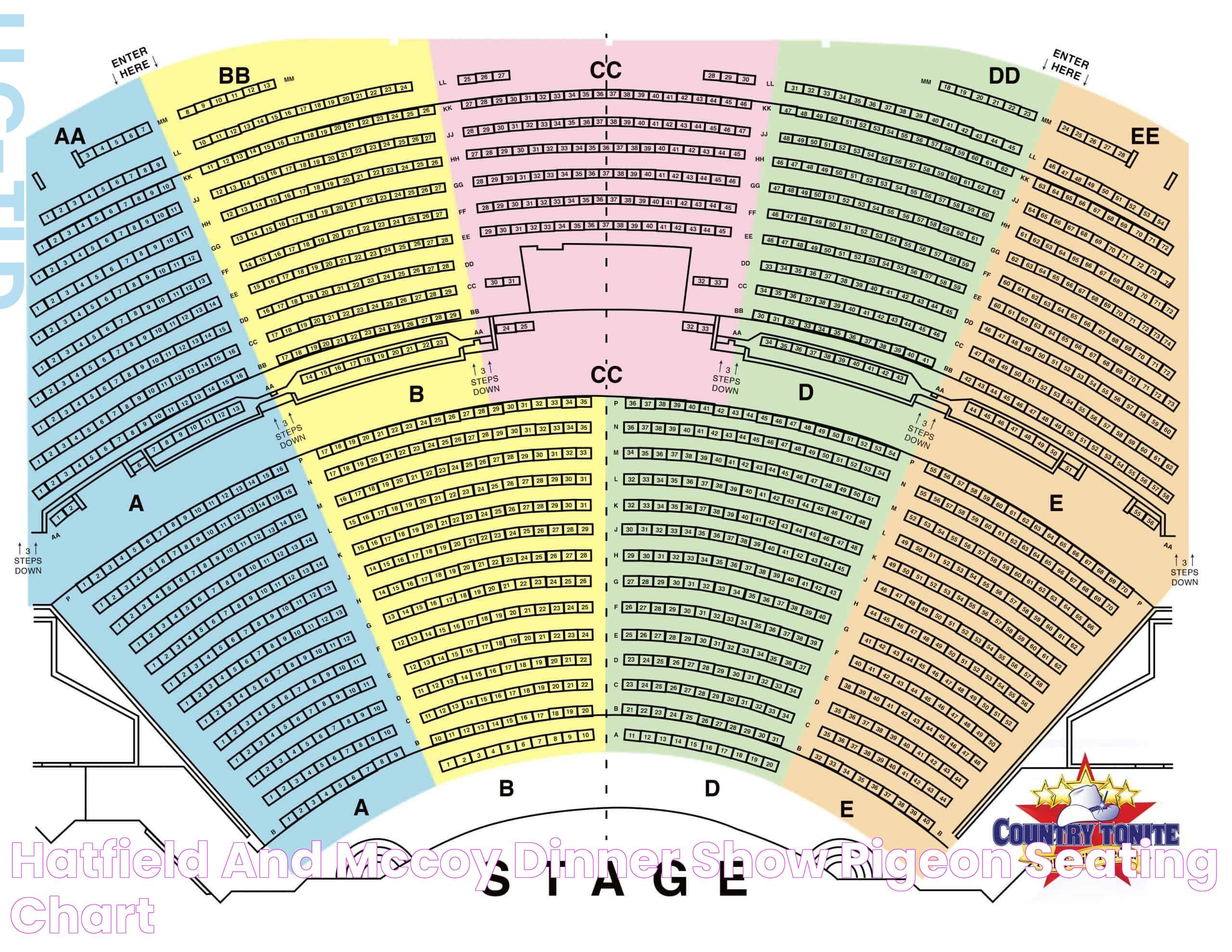 Hatfield And Mccoy Dinner Show Pigeon Seating Chart