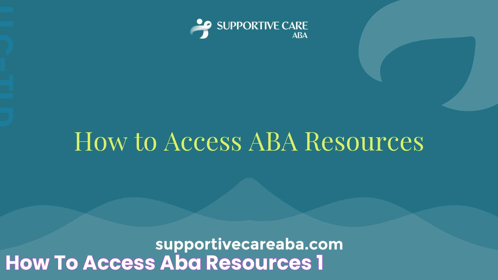 How to Access ABA Resources