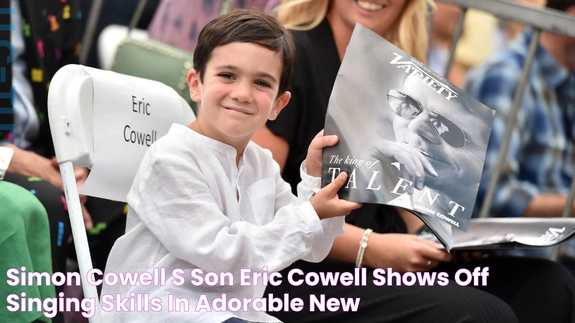 Simon Cowell's son Eric Cowell shows off singing skills in adorable new