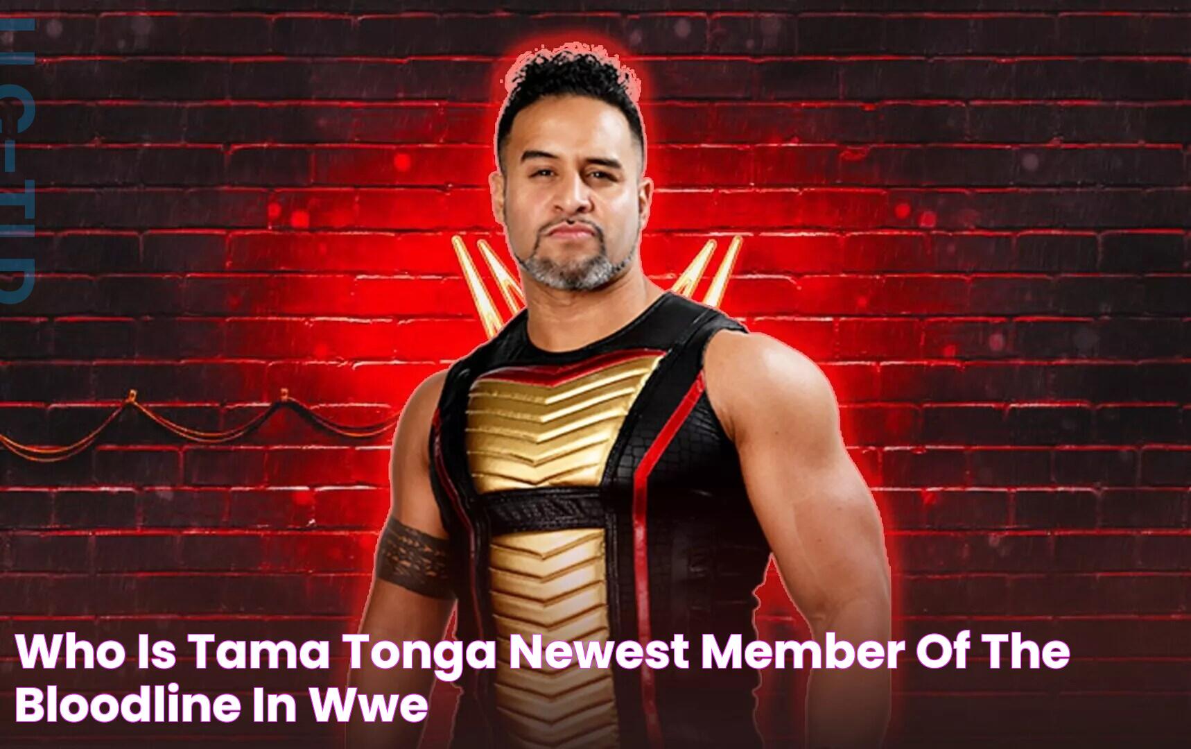 Who is Tama Tonga? Newest member of The Bloodline in WWE