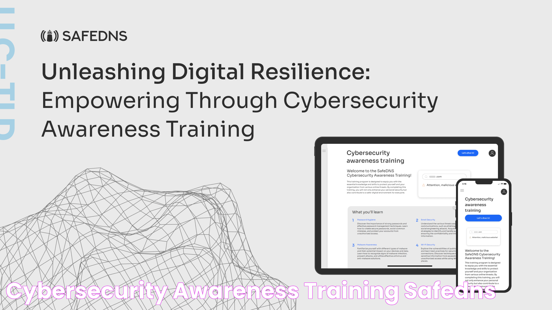 Cybersecurity Awareness Training SafeDNS