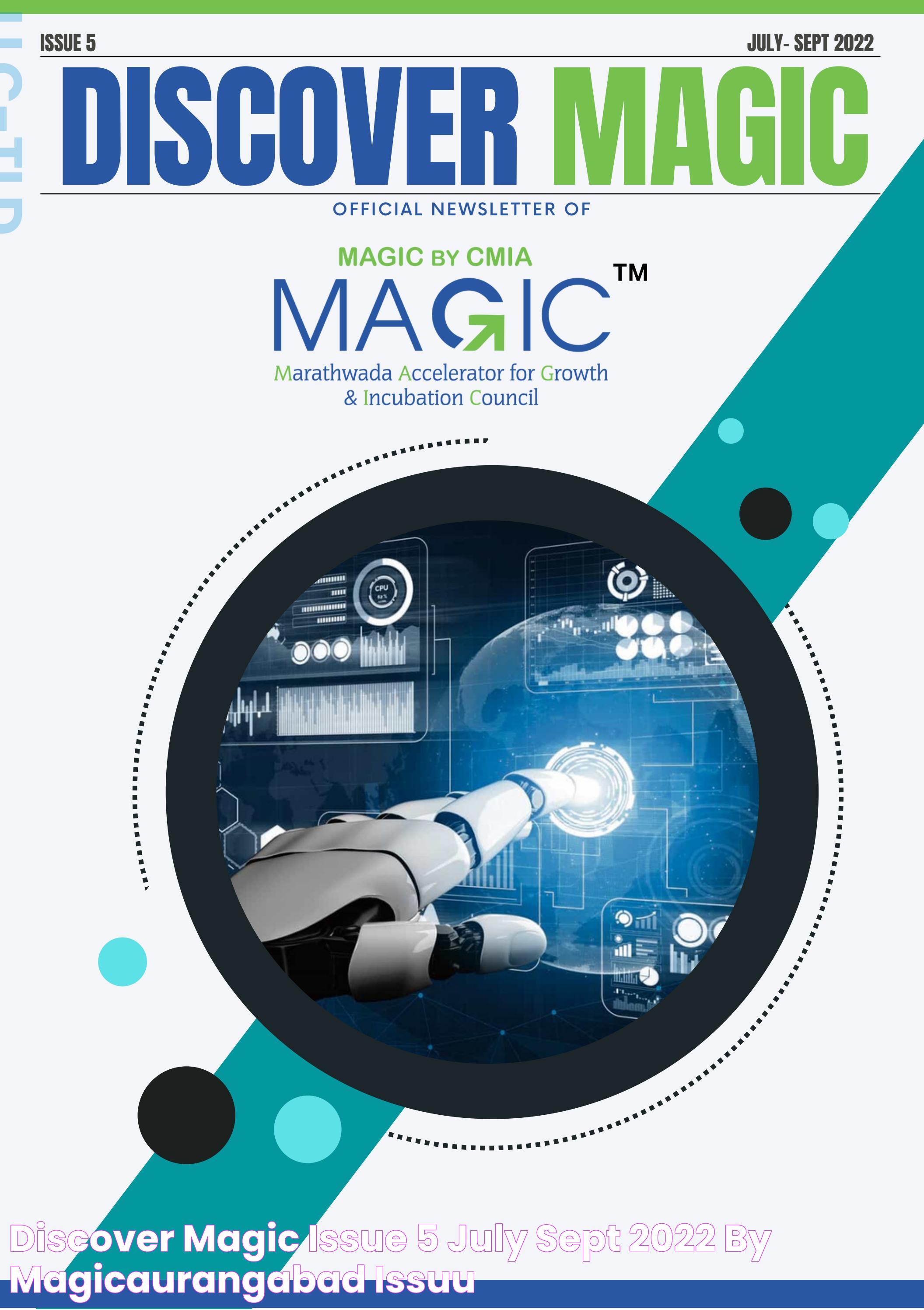 Discover MAGIC Issue 5 July Sept 2022 by MAGICAurangabad Issuu