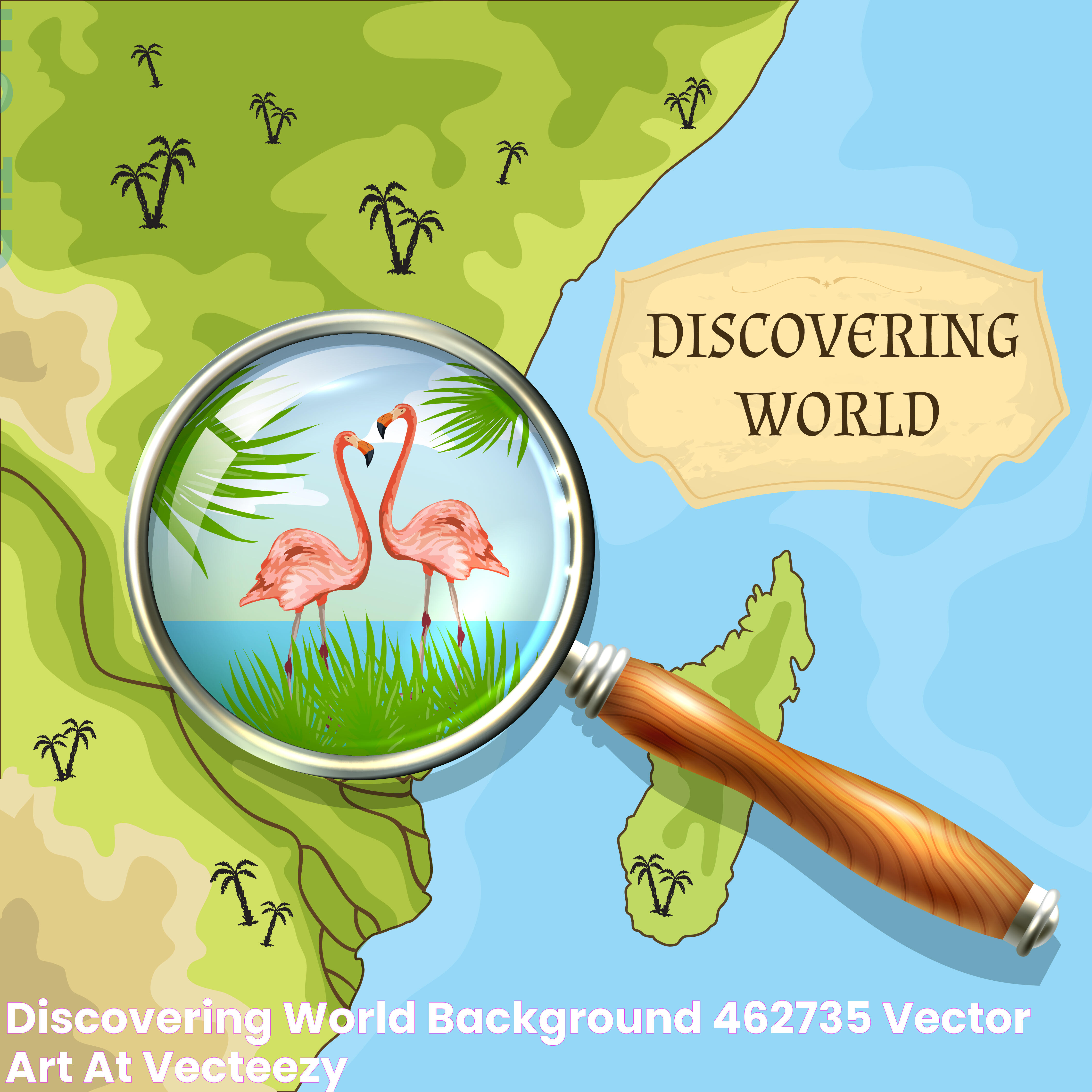 Discovering World Background 462735 Vector Art at Vecteezy