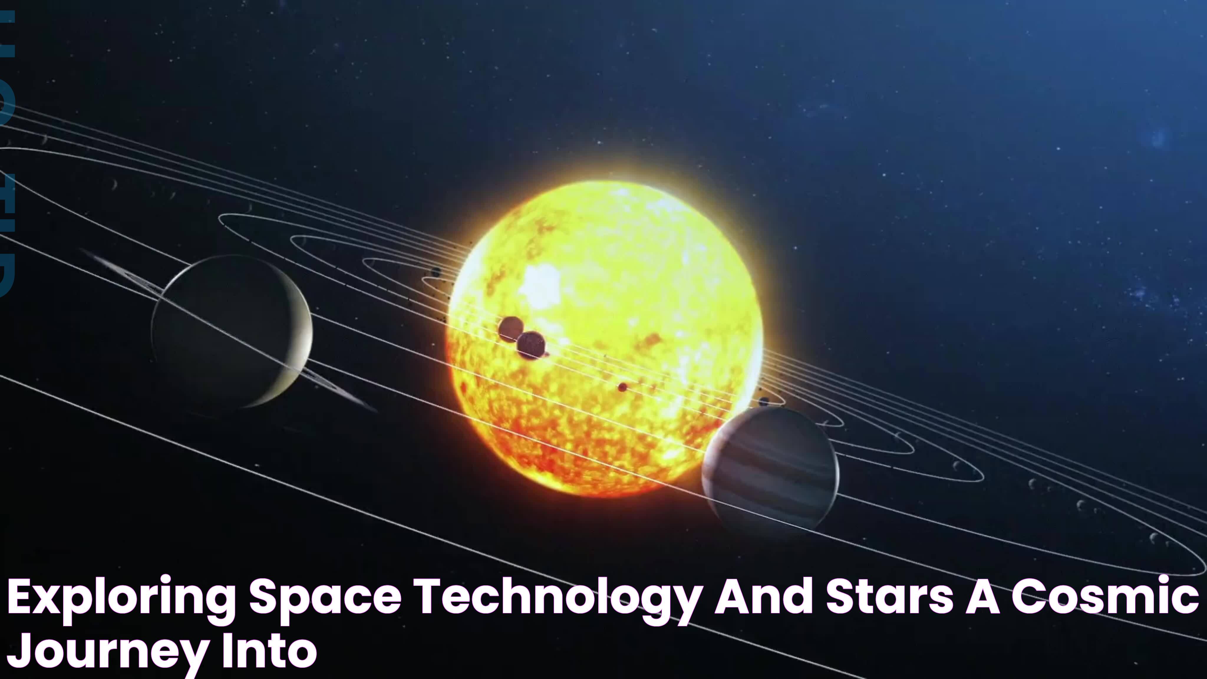 Exploring Space, Technology, and Stars, A Cosmic Journey into