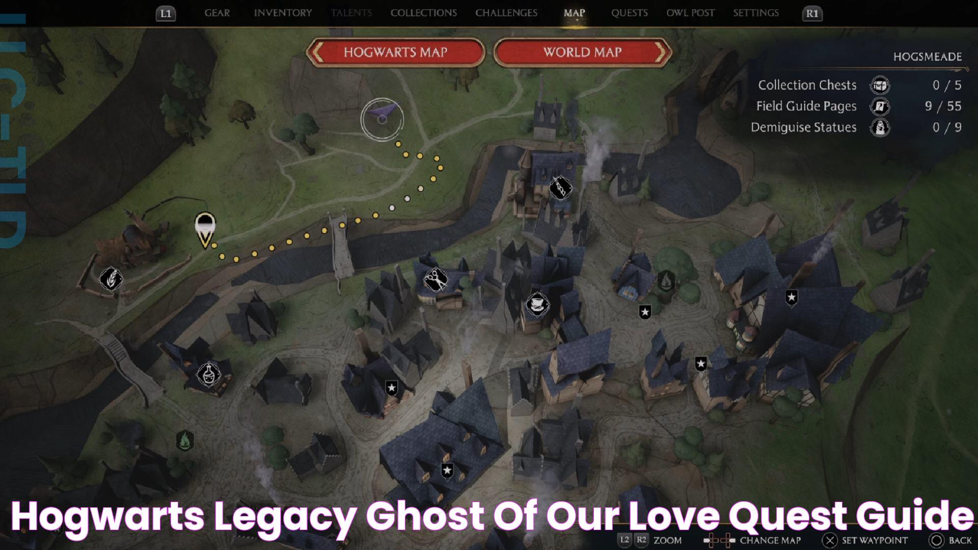 Hogwarts Legacy Ghost Of Our Love quest guide