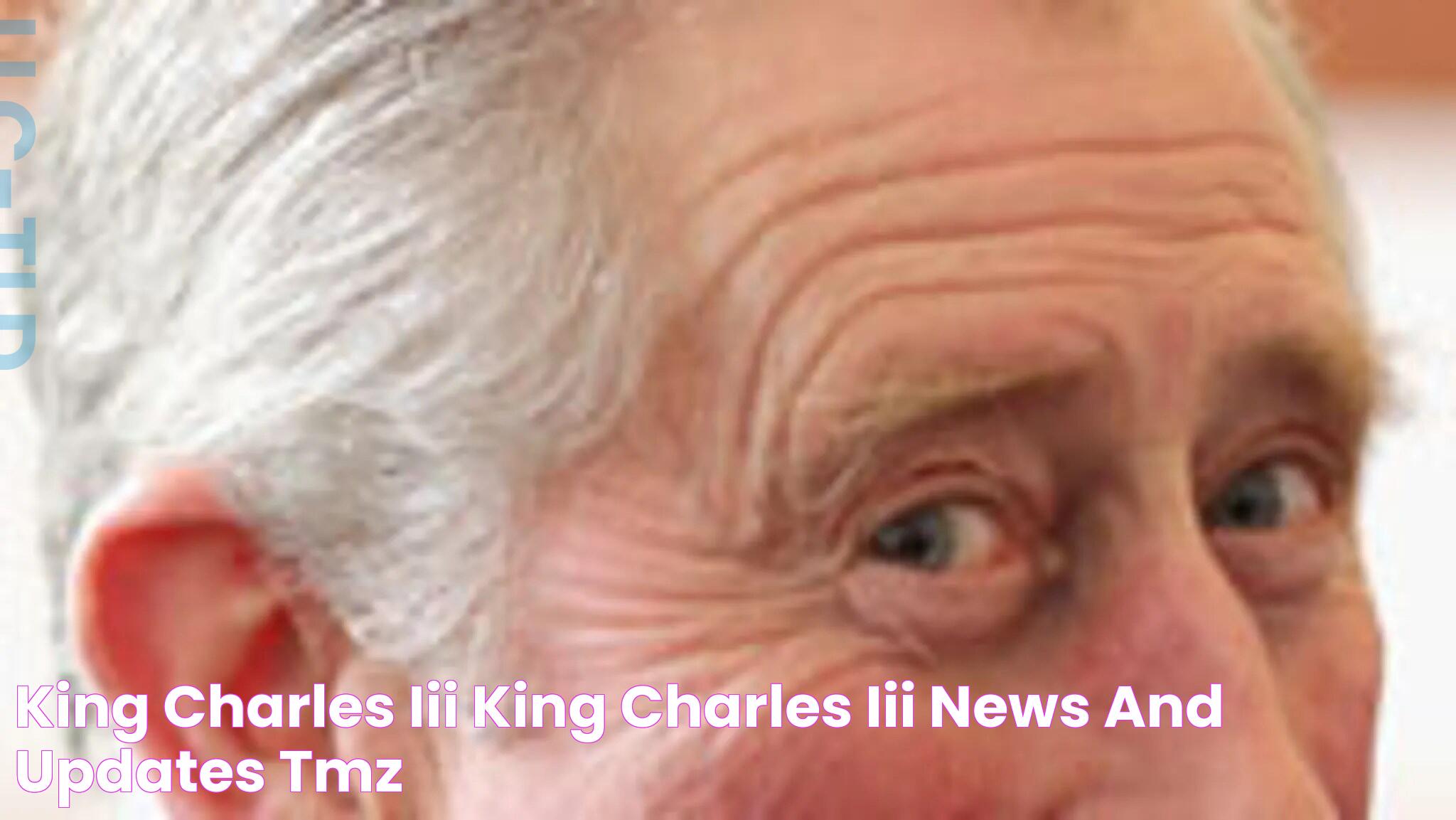 King Charles III King Charles III News and Updates TMZ