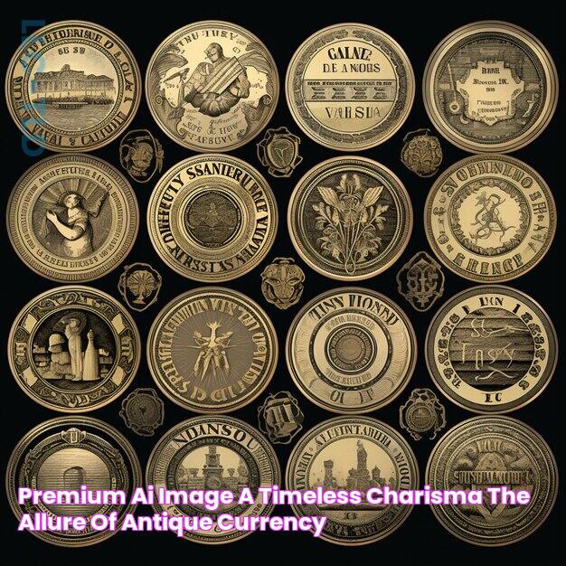 Premium AI Image A Timeless Charisma The Allure of Antique Currency