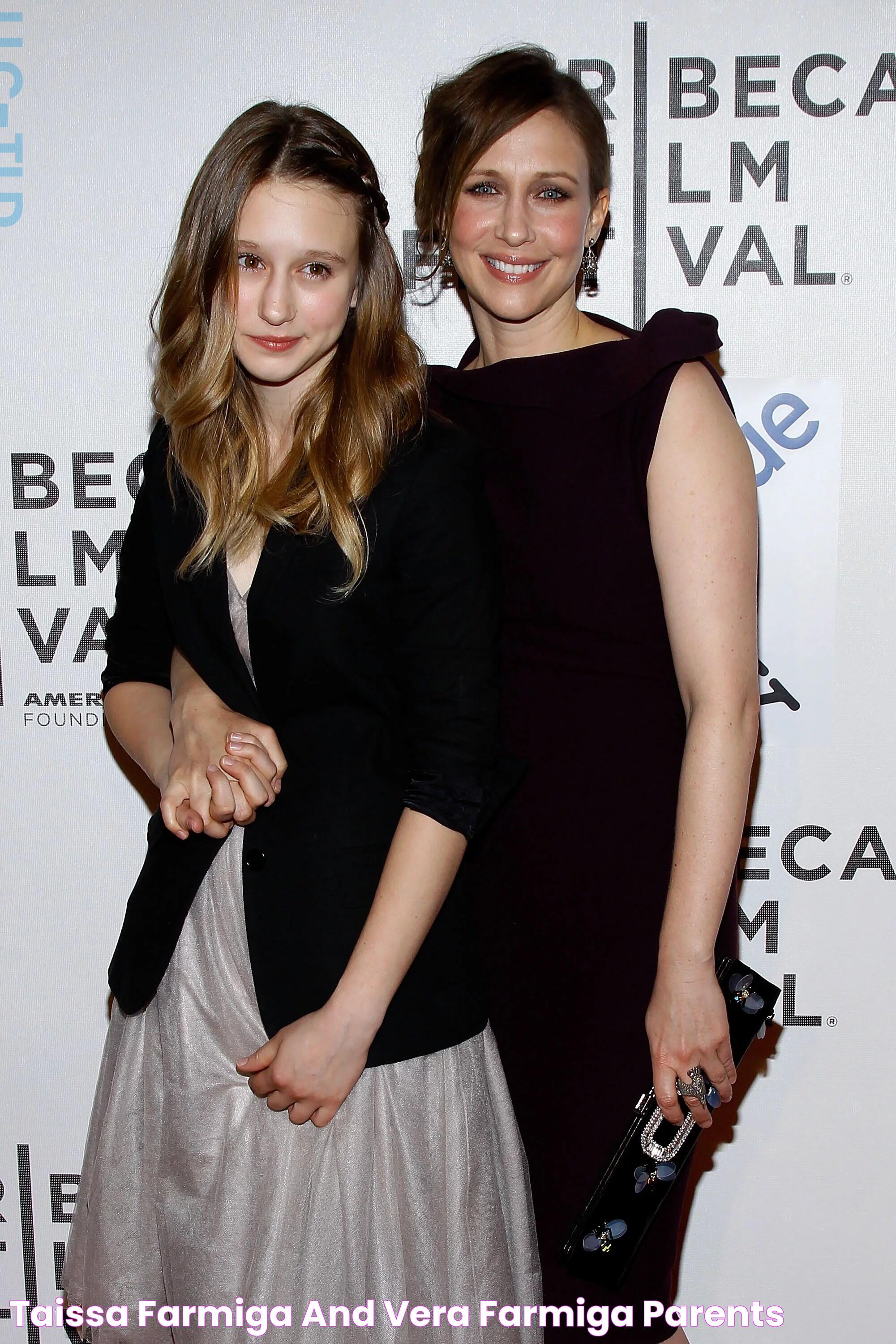 Taissa Farmiga And Vera Farmiga Parents