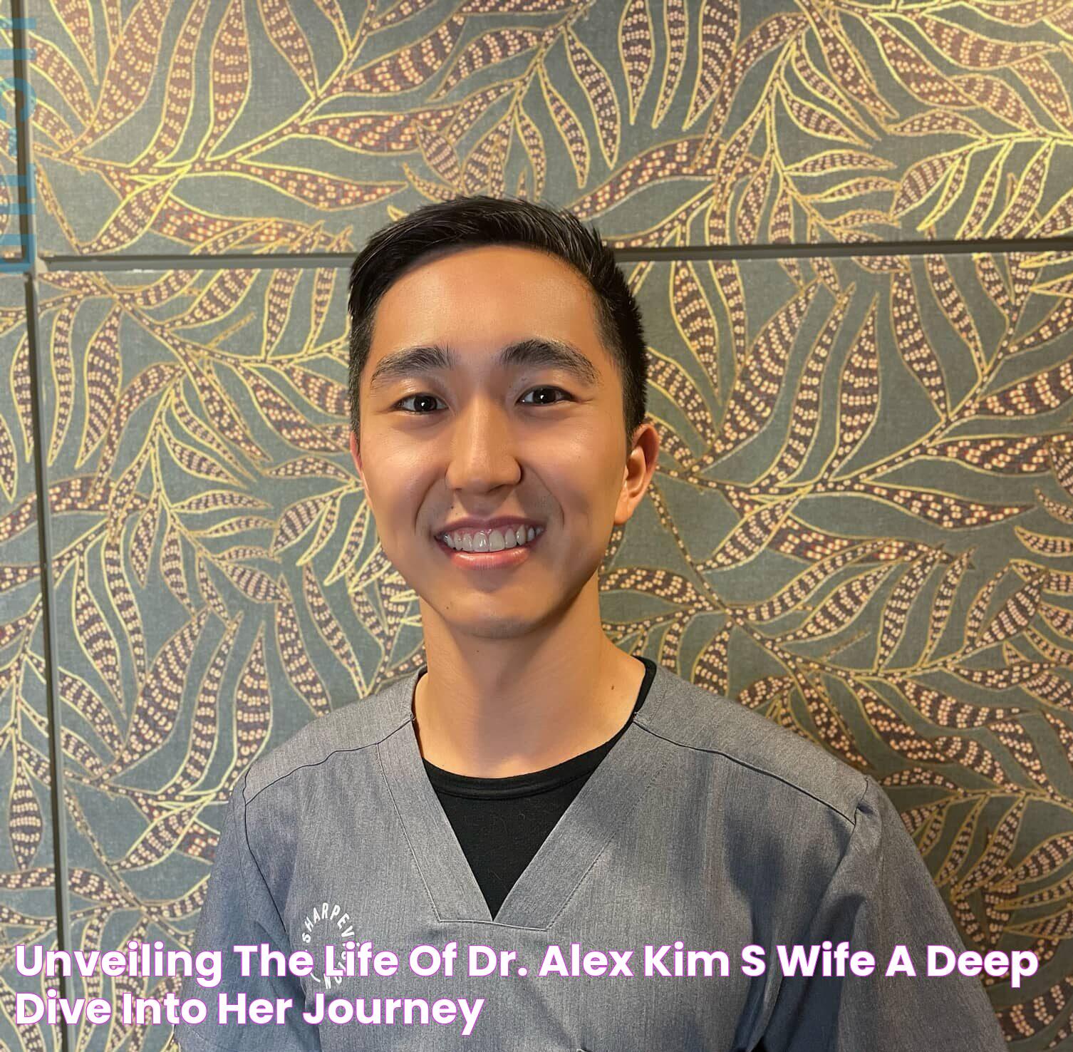 Unveiling The Life Of Dr. Alex Kim's Wife A Deep Dive Into Her Journey