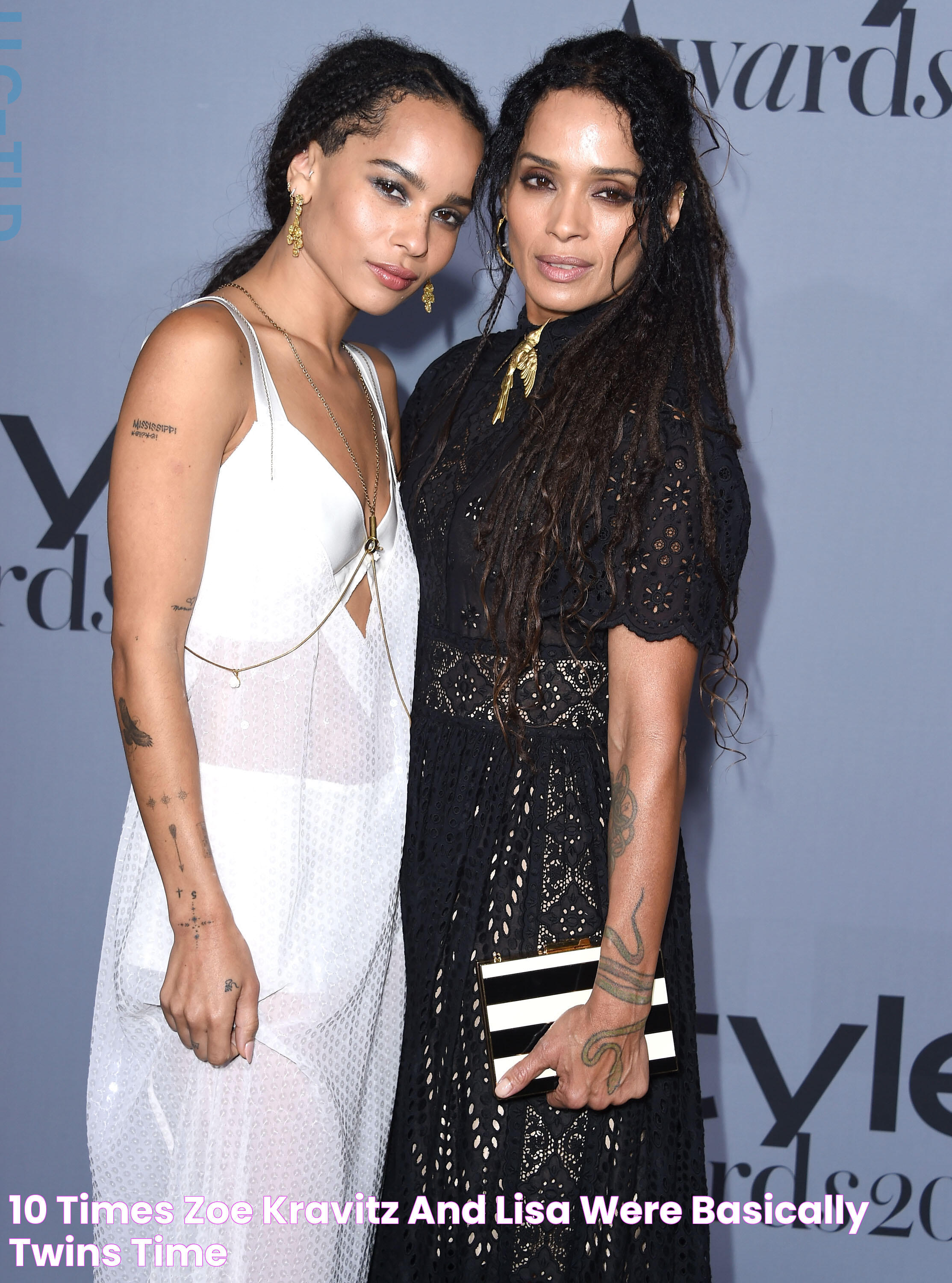 10 Times Zoe Kravitz and Lisa Were Basically Twins Time