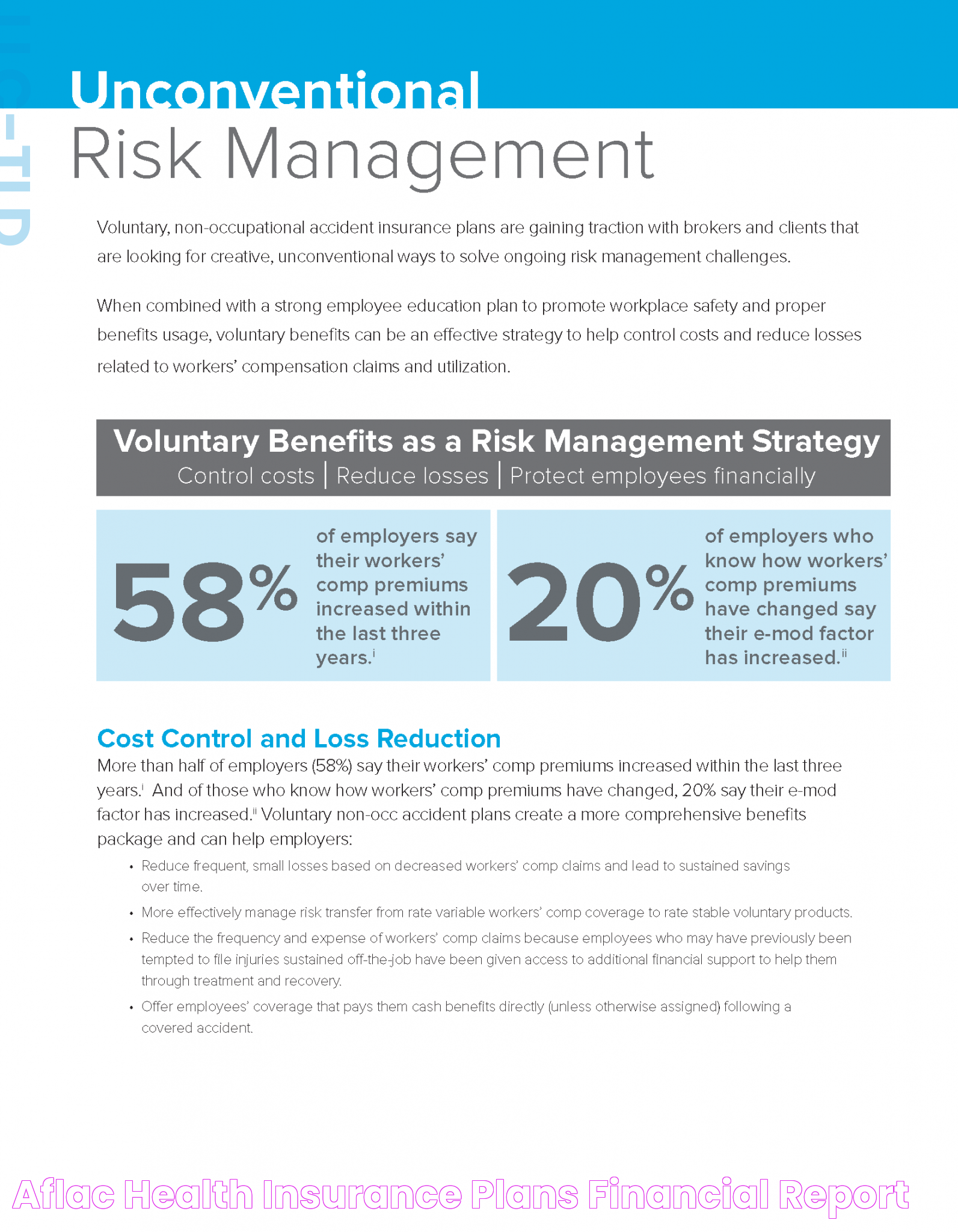 Aflac Health Insurance Plans Financial Report