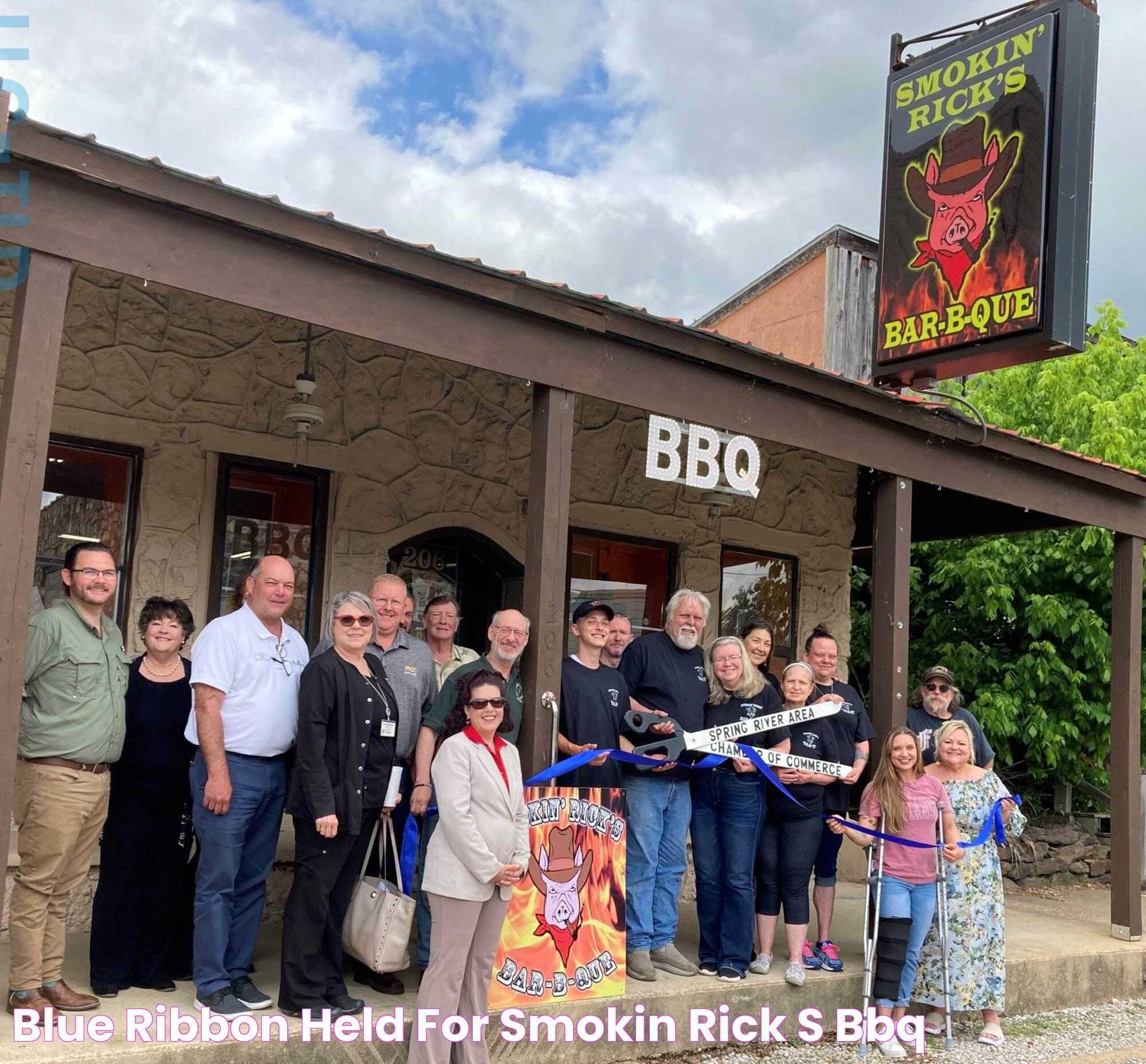 Blue ribbon held for Smokin’ Rick’s BBQ