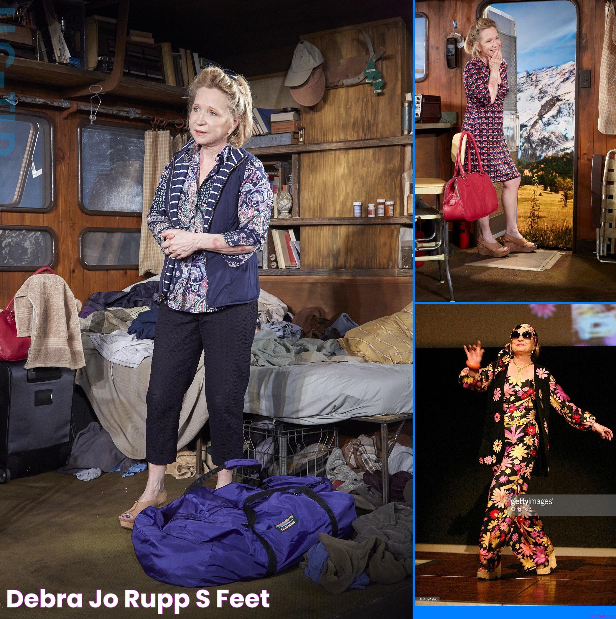 Debra Jo Rupp's Feet