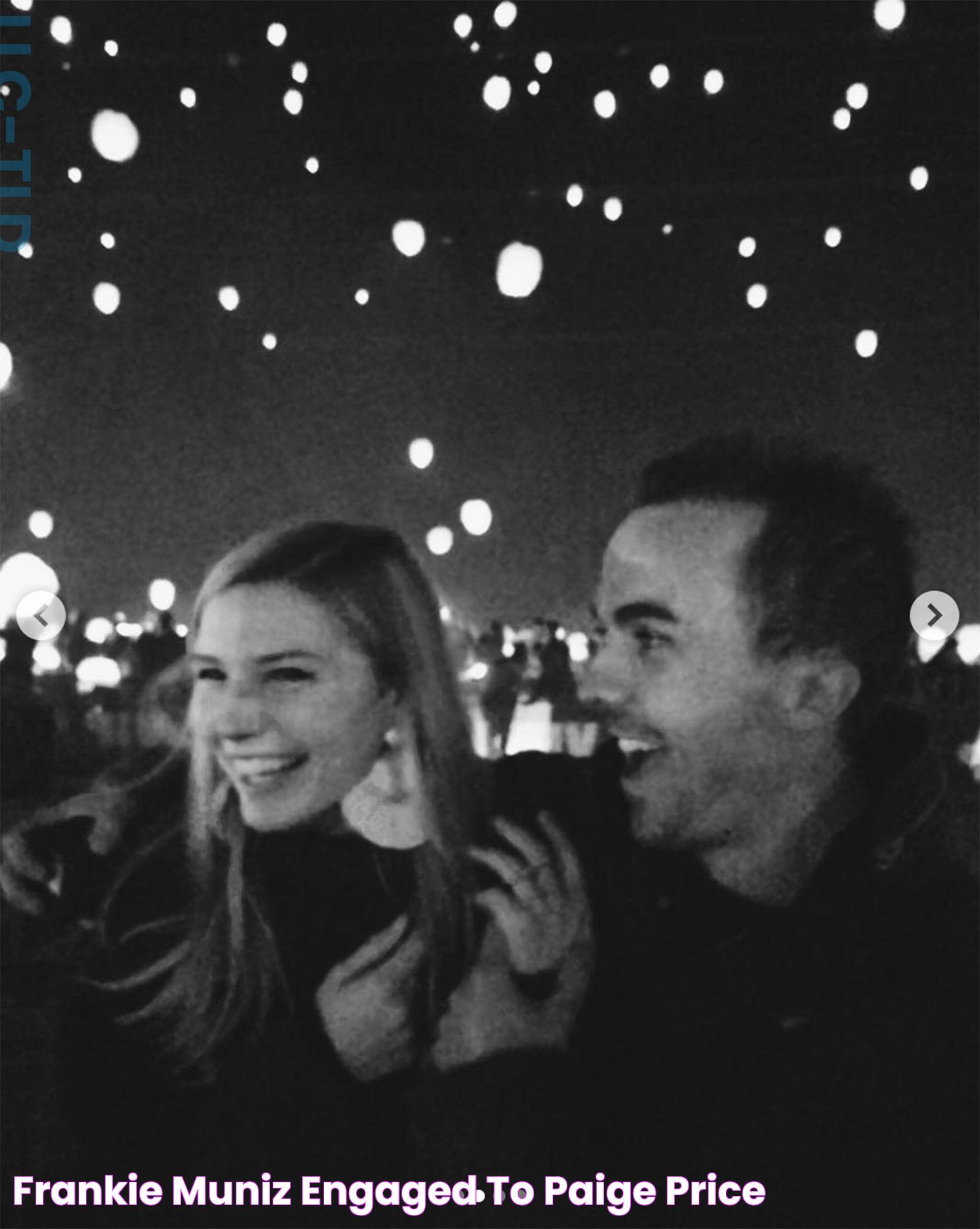 Frankie Muniz Engaged to Paige Price