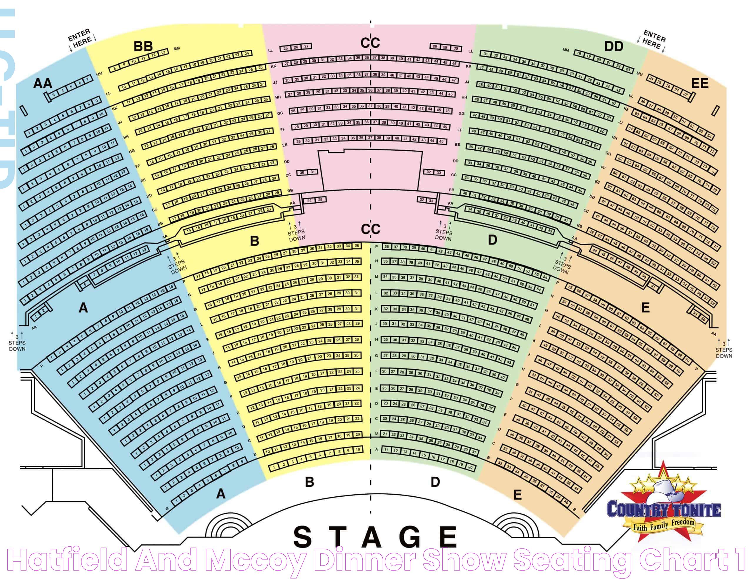 Hatfield And Mccoy Dinner Show Seating Chart