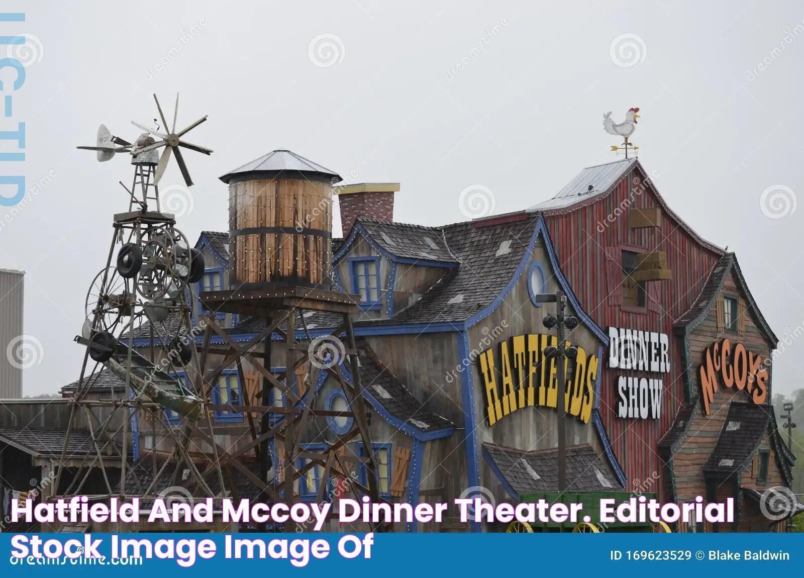 Hatfield and McCoy Dinner Theater. Editorial Stock Image Image of