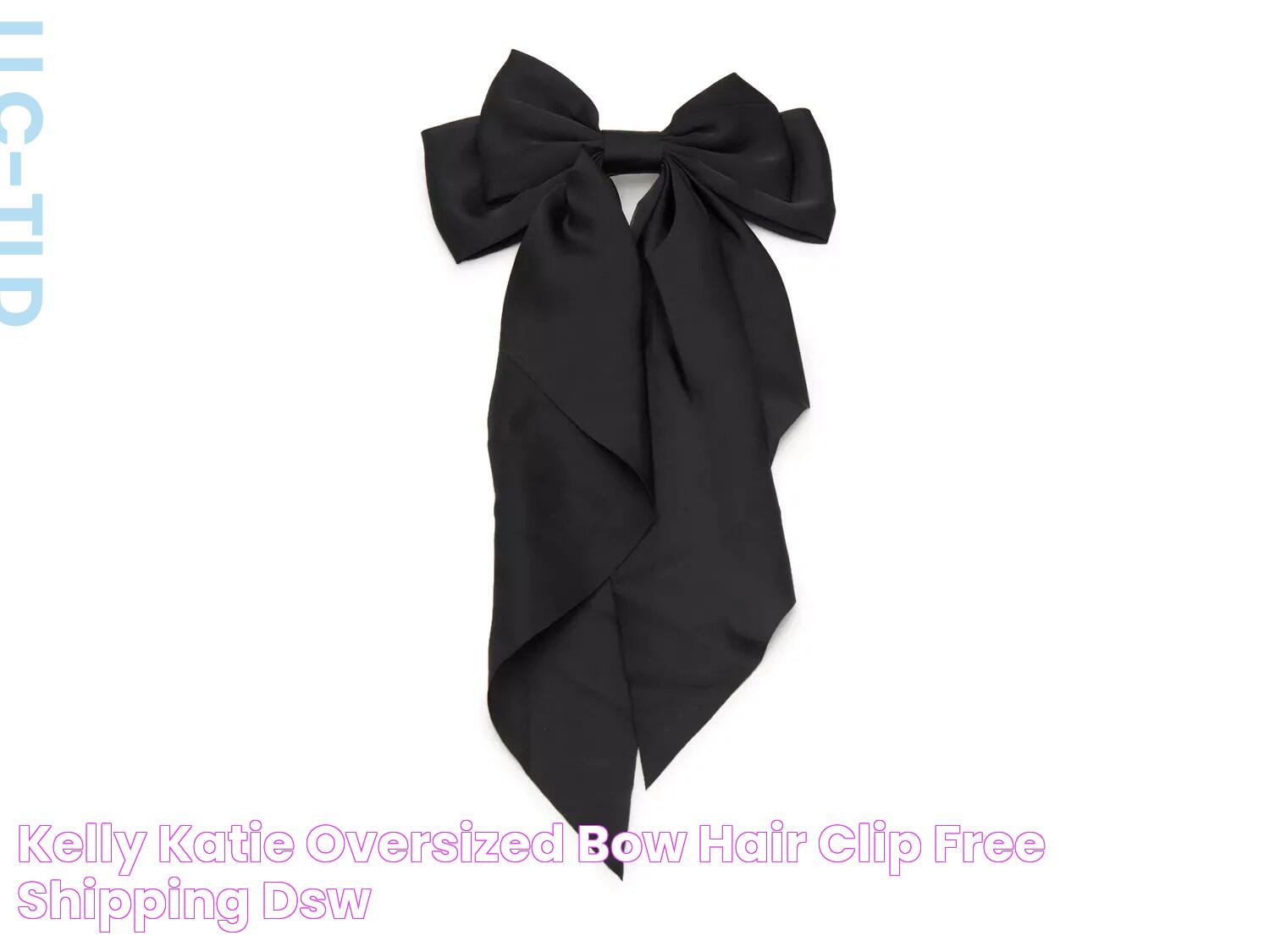 Kelly & Katie Oversized Bow Hair Clip Free Shipping DSW