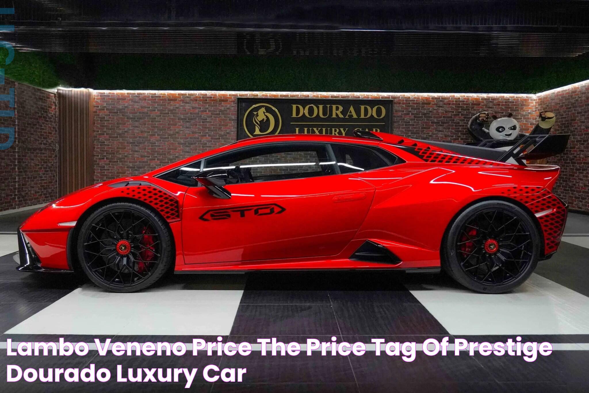 Lambo Veneno Price The Price Tag of Prestige Dourado Luxury Car