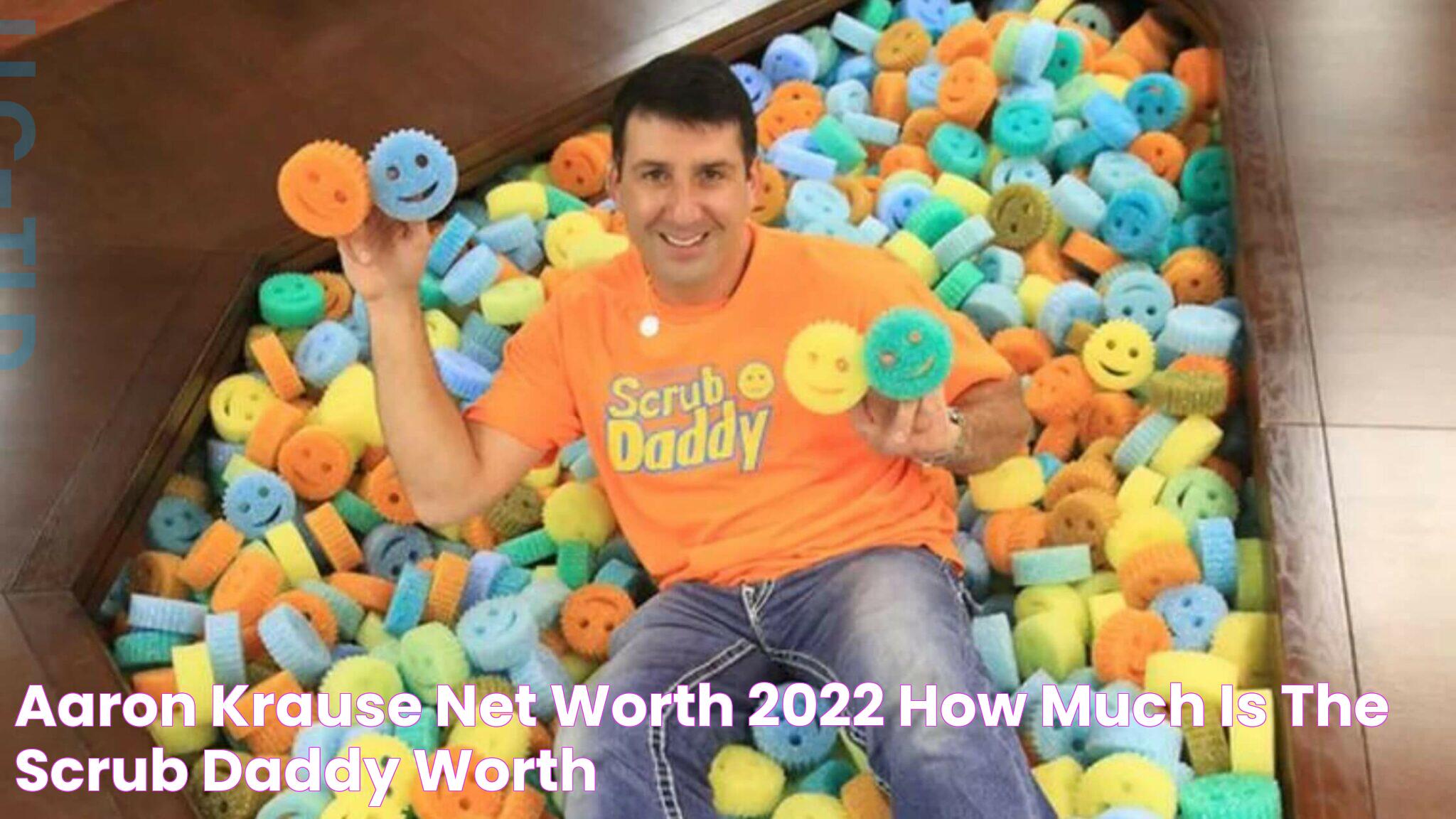 Aaron Krause Net Worth 2022, How Much Is The Scrub Daddy Worth?