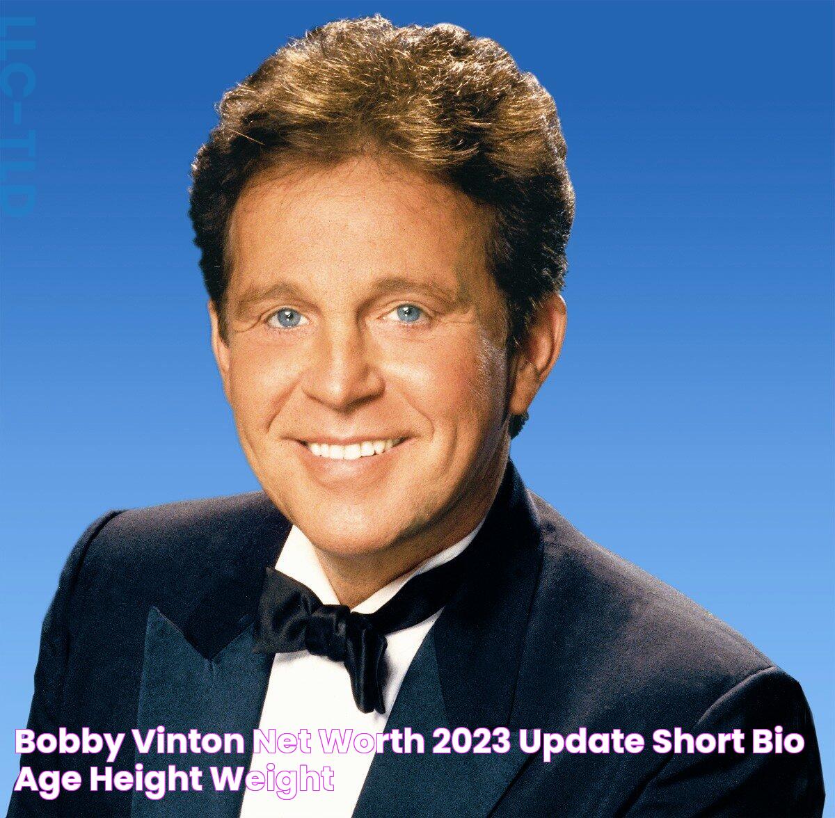 Bobby Vinton Net Worth 2023 Update Short bio, age, height, weight