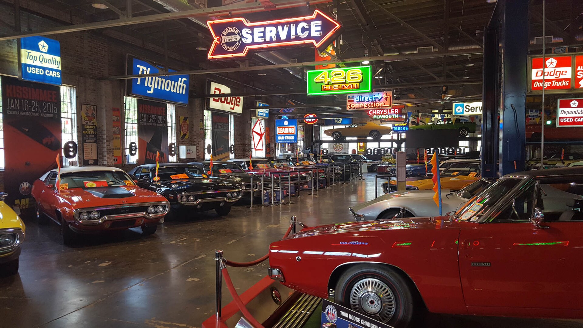 Gallery Inside the Wellborn Musclecar Museum