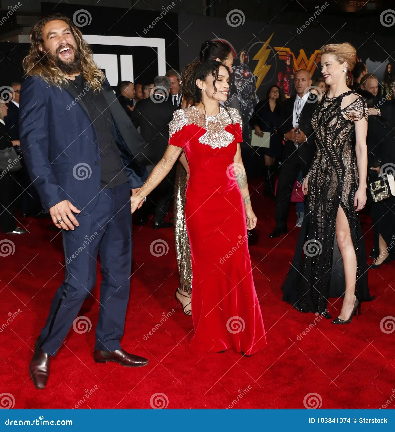 Jason Momoa, Lisa and Amber Heard Editorial Stock Image Image