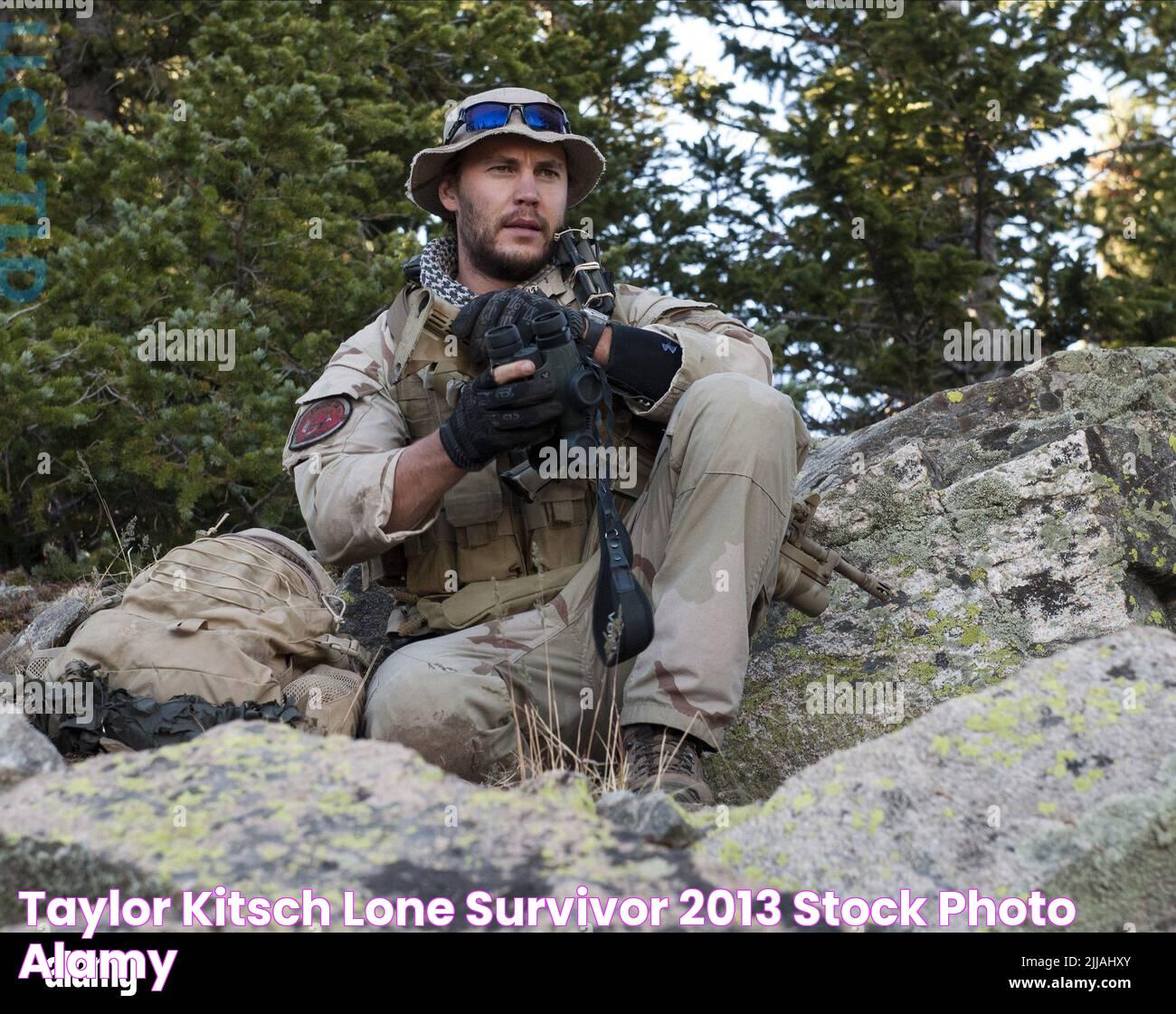 TAYLOR KITSCH, LONE SURVIVOR, 2013 Stock Photo Alamy