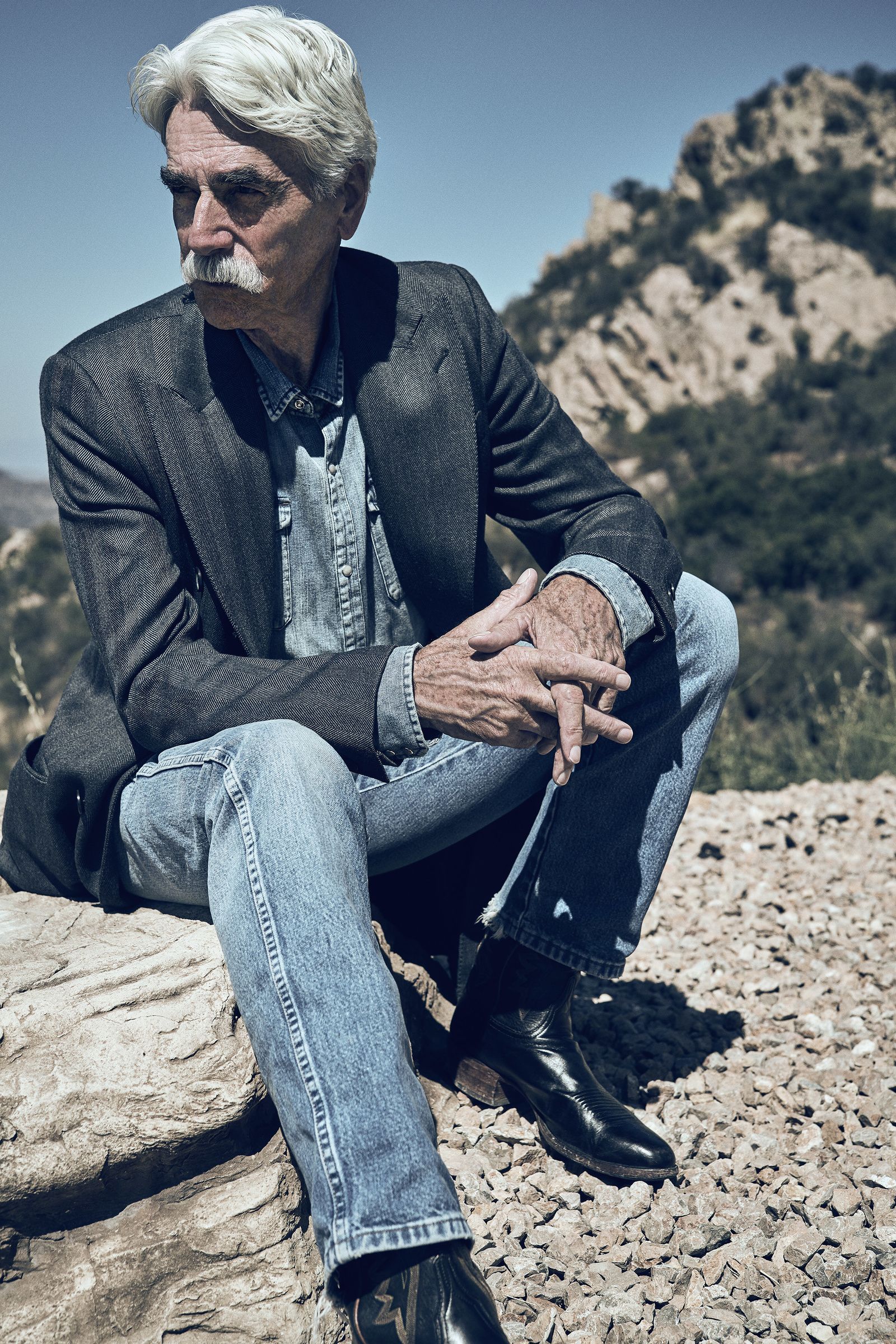 ESQUIRE // SAM ELLIOT BEAU GREALY STUDIO Actors Male, Actors