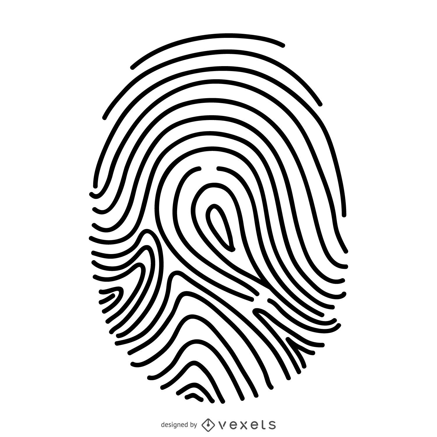 Fingerprint Vector & Graphics to Download Worksheets Library