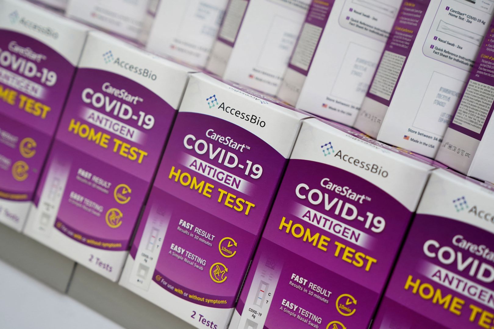 Free at home Covid tests available starting Monday