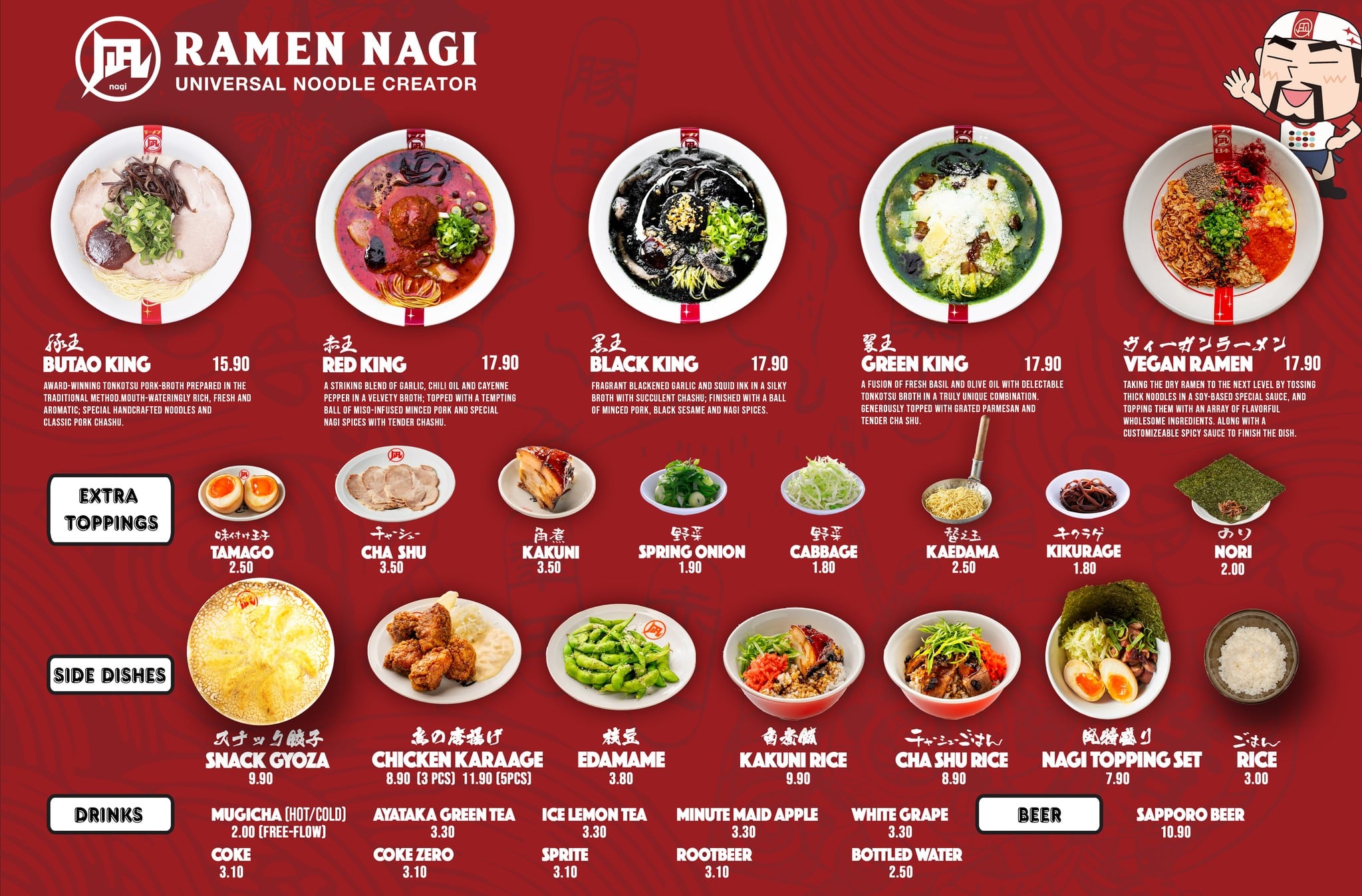 Ramen Nagi Menu 2024 Rona Vonnie