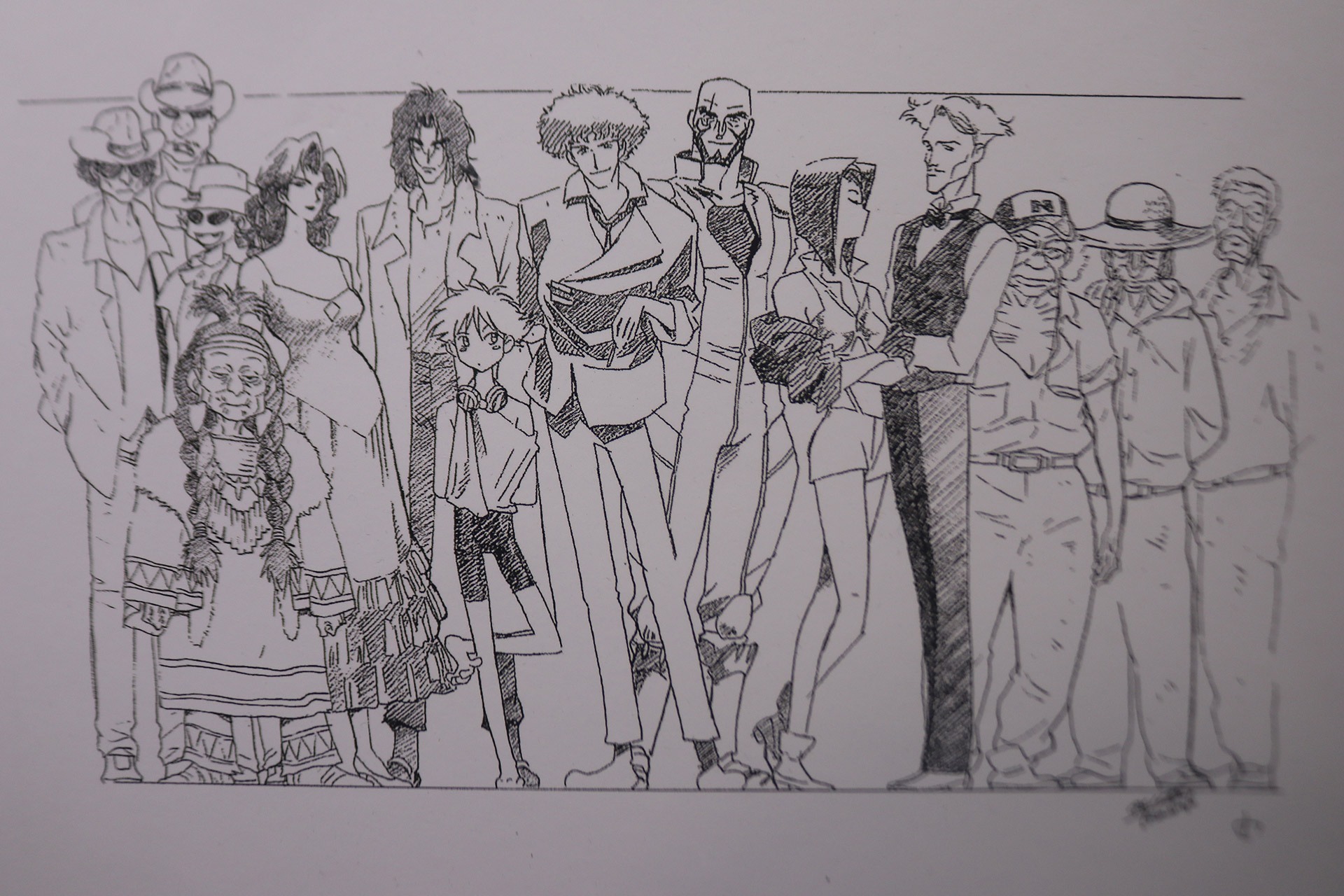 Slideshow Cowboy Bebop Sketches Gallery