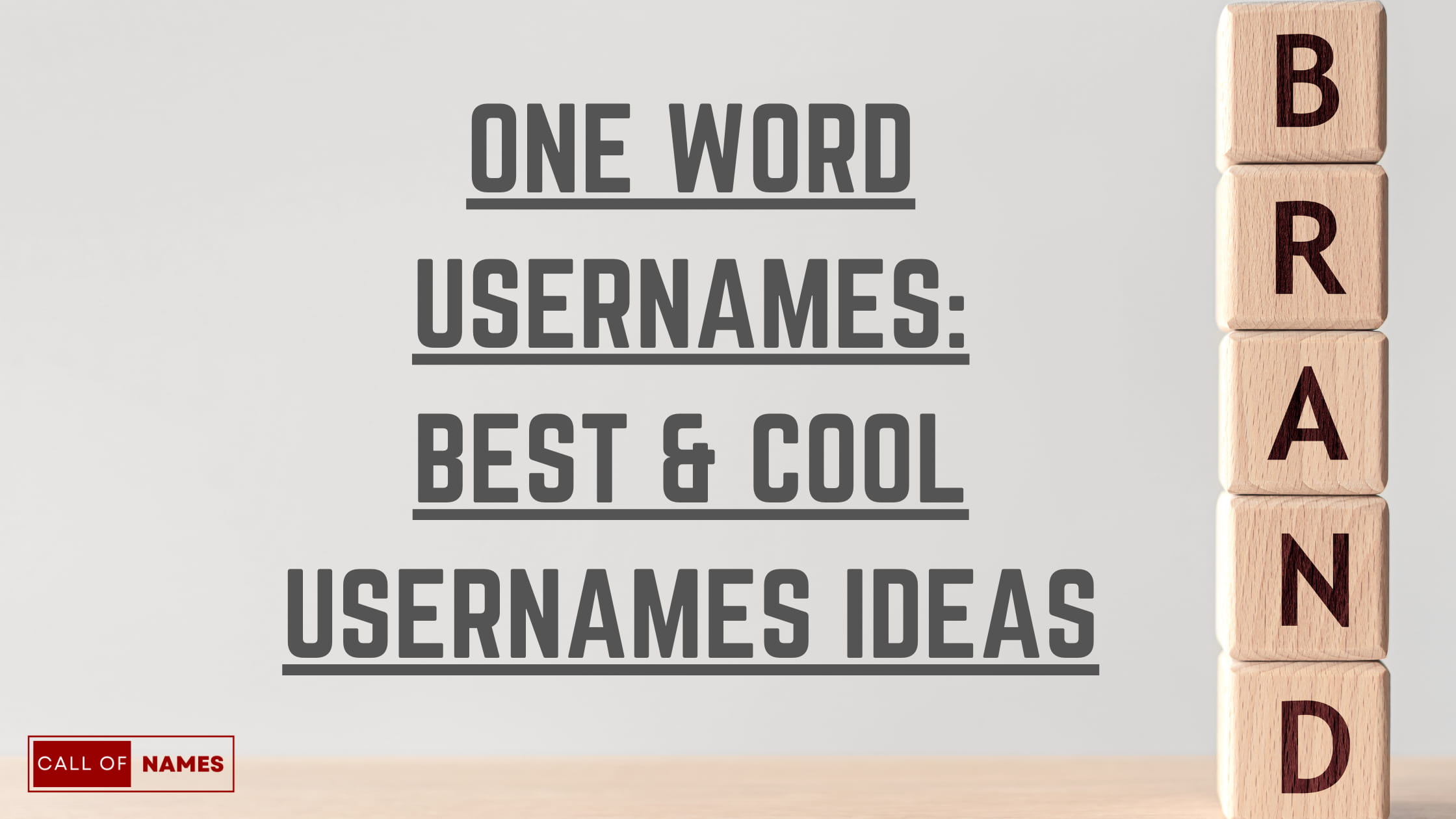 500+ One Word Usernames Best and Cool Usernames Ideas NamesDio