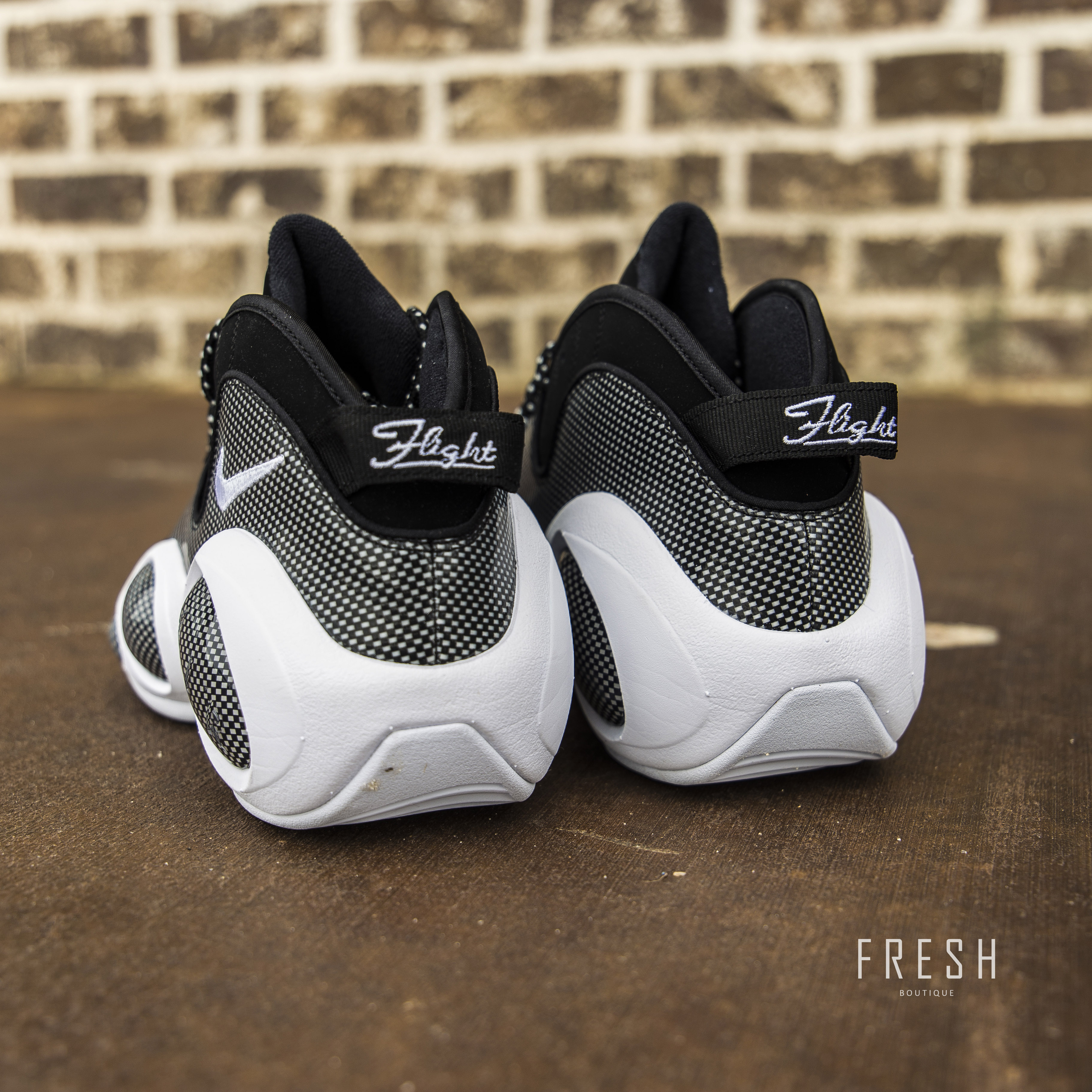 Air Zoom Flight 95 SE “Jason Kidds” Black/White/Metallic Silver