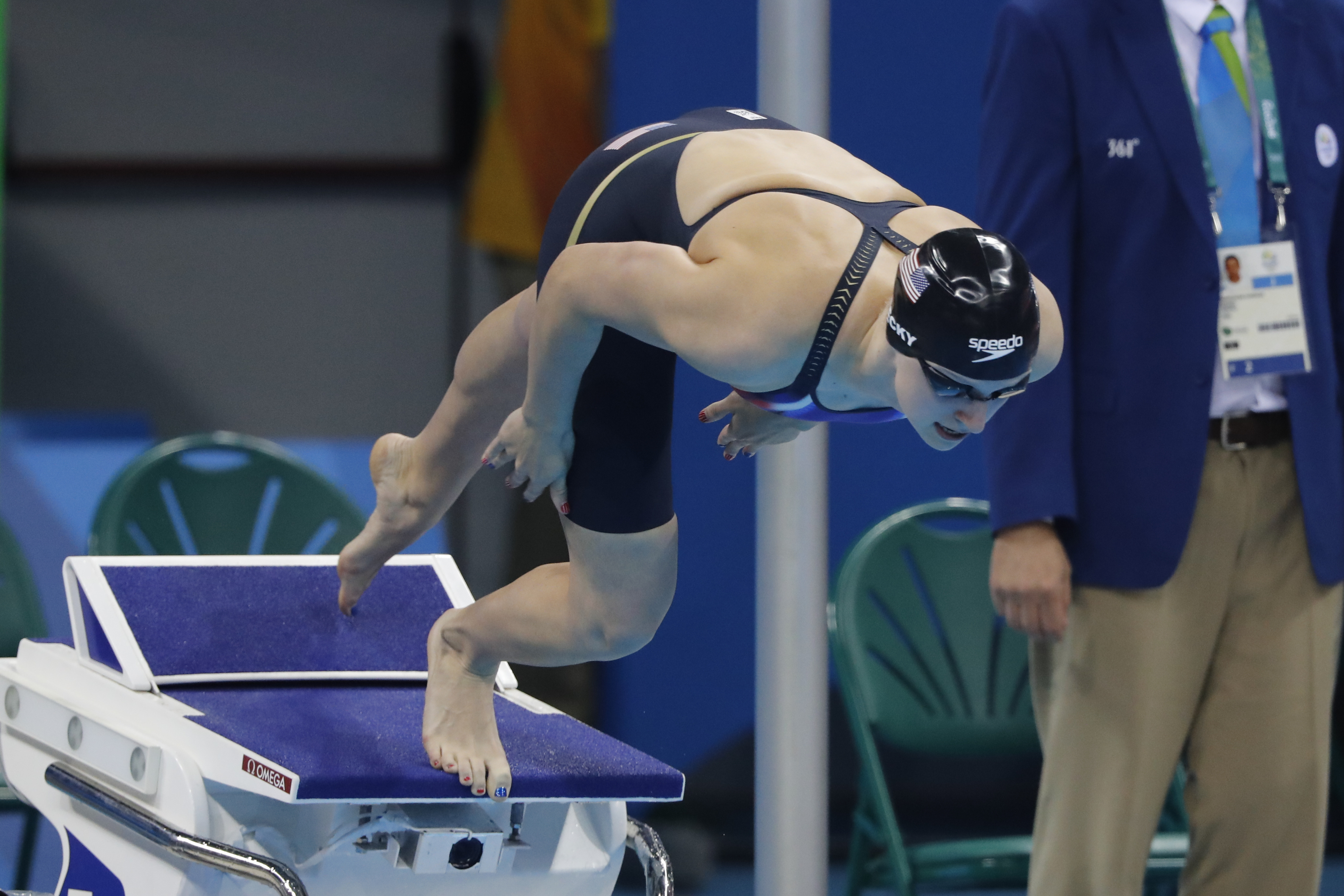 Katie Ledecky's Feet