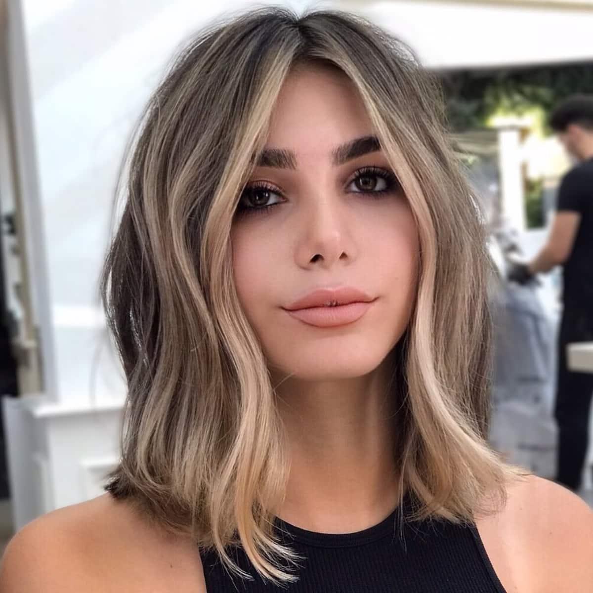 Long Bob Haircuts For Oval Faces