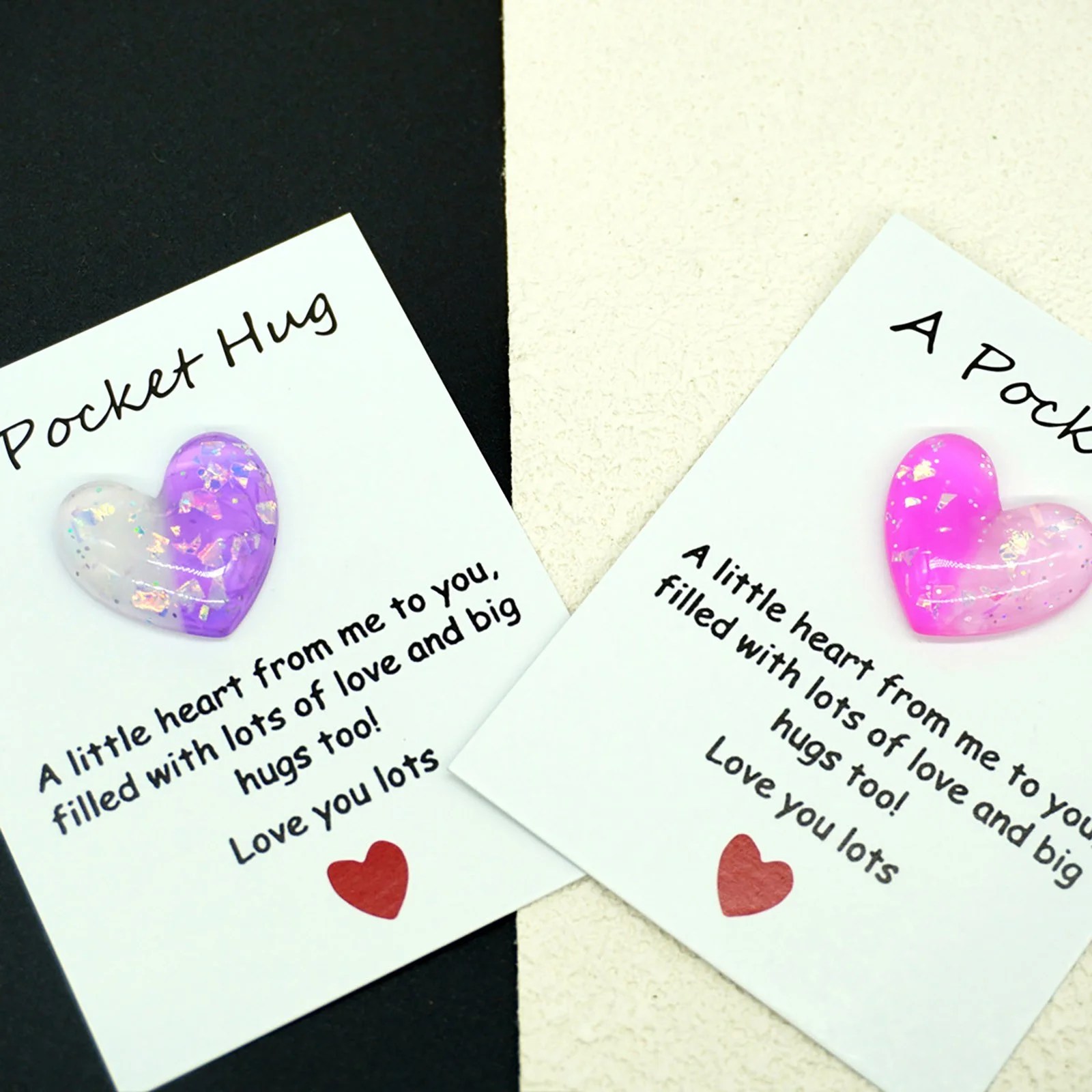 Pocket Hug Encouragement Cards & HeartShaped Keepsakes Uplifting