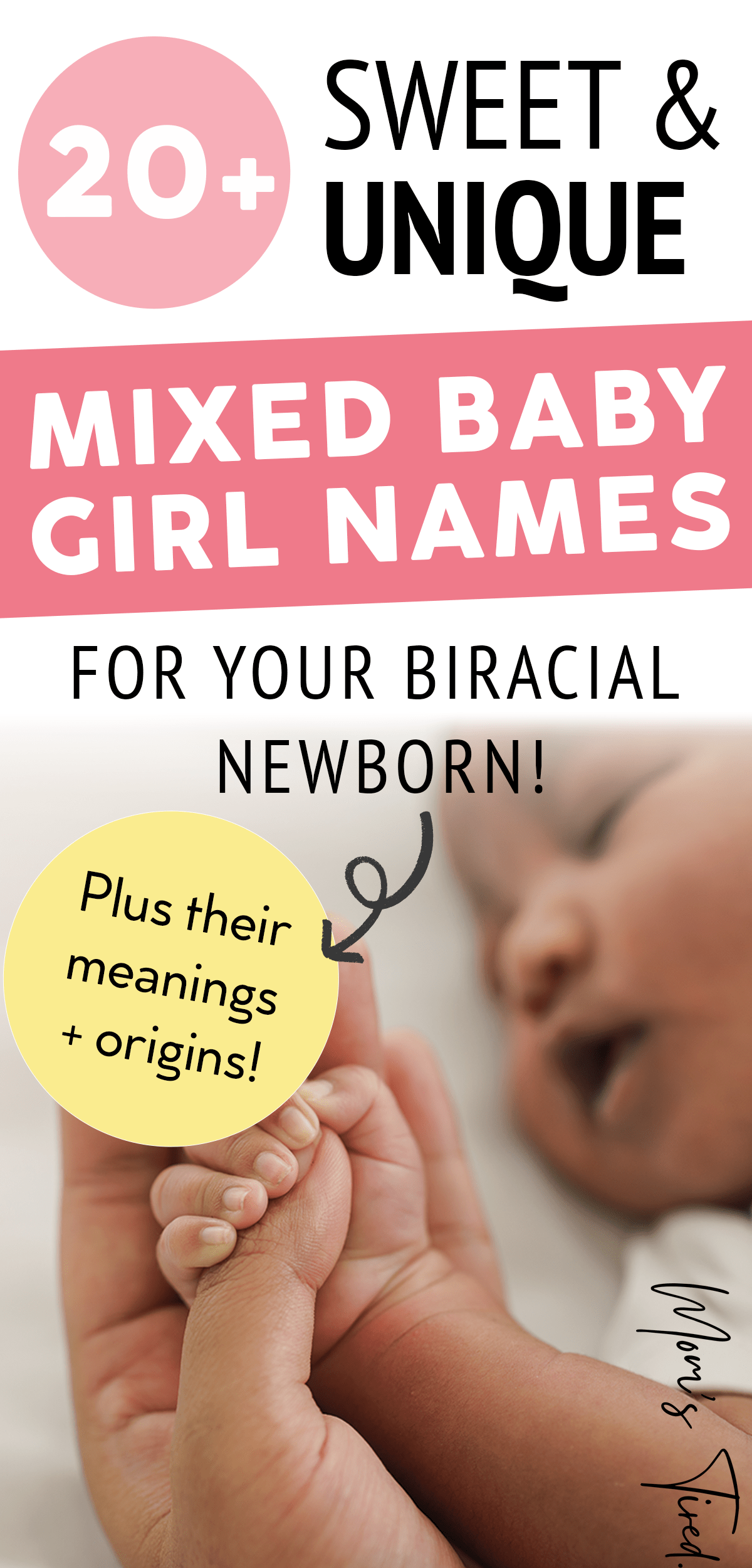 Unique Mixed Baby Girl Names and their Meanings Mom's Tired