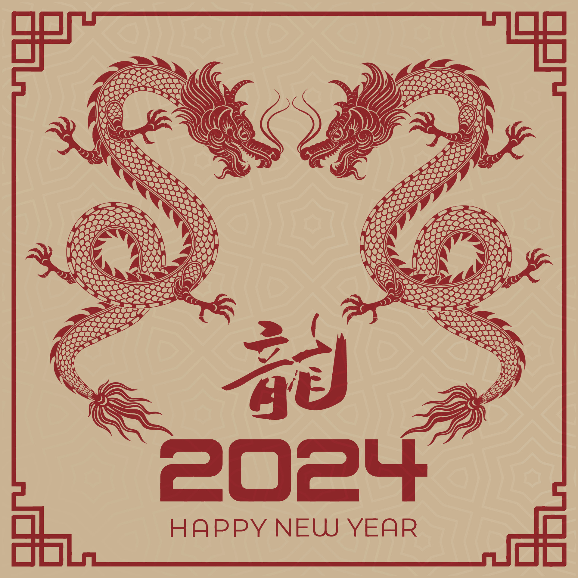 Chinese New Year Animal 2024 Dragon Rici Verena