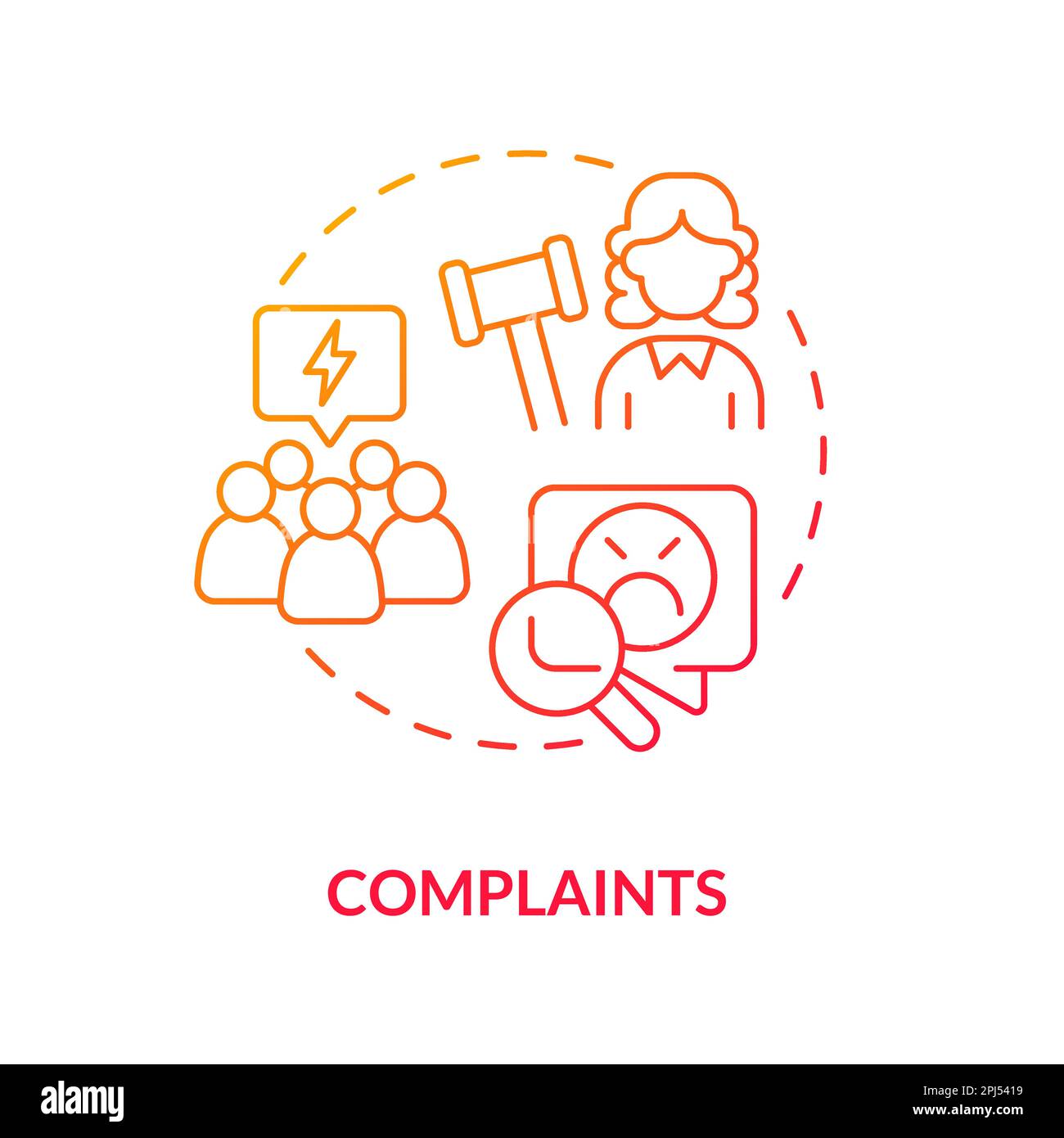 Customer complaints Stock Vector Images Alamy