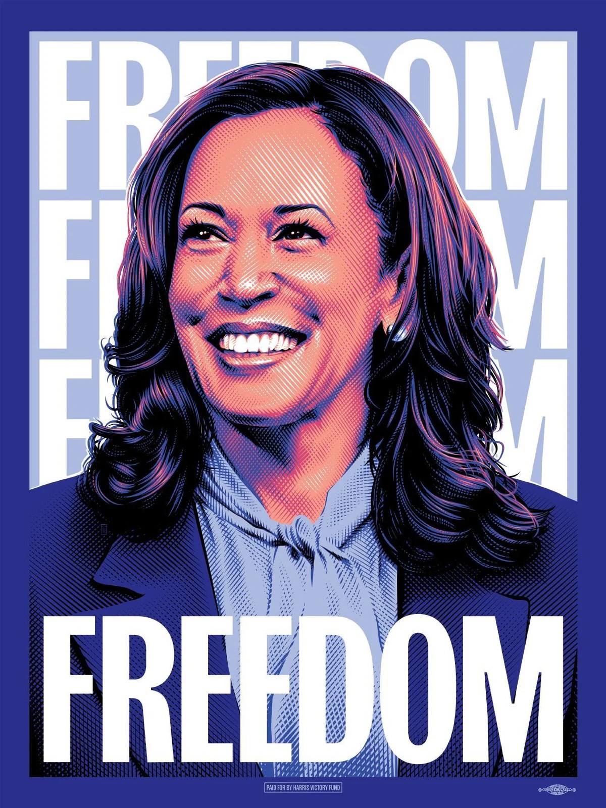 Kamala Harris 2024 Artist Proof Tracie Ching The Shop