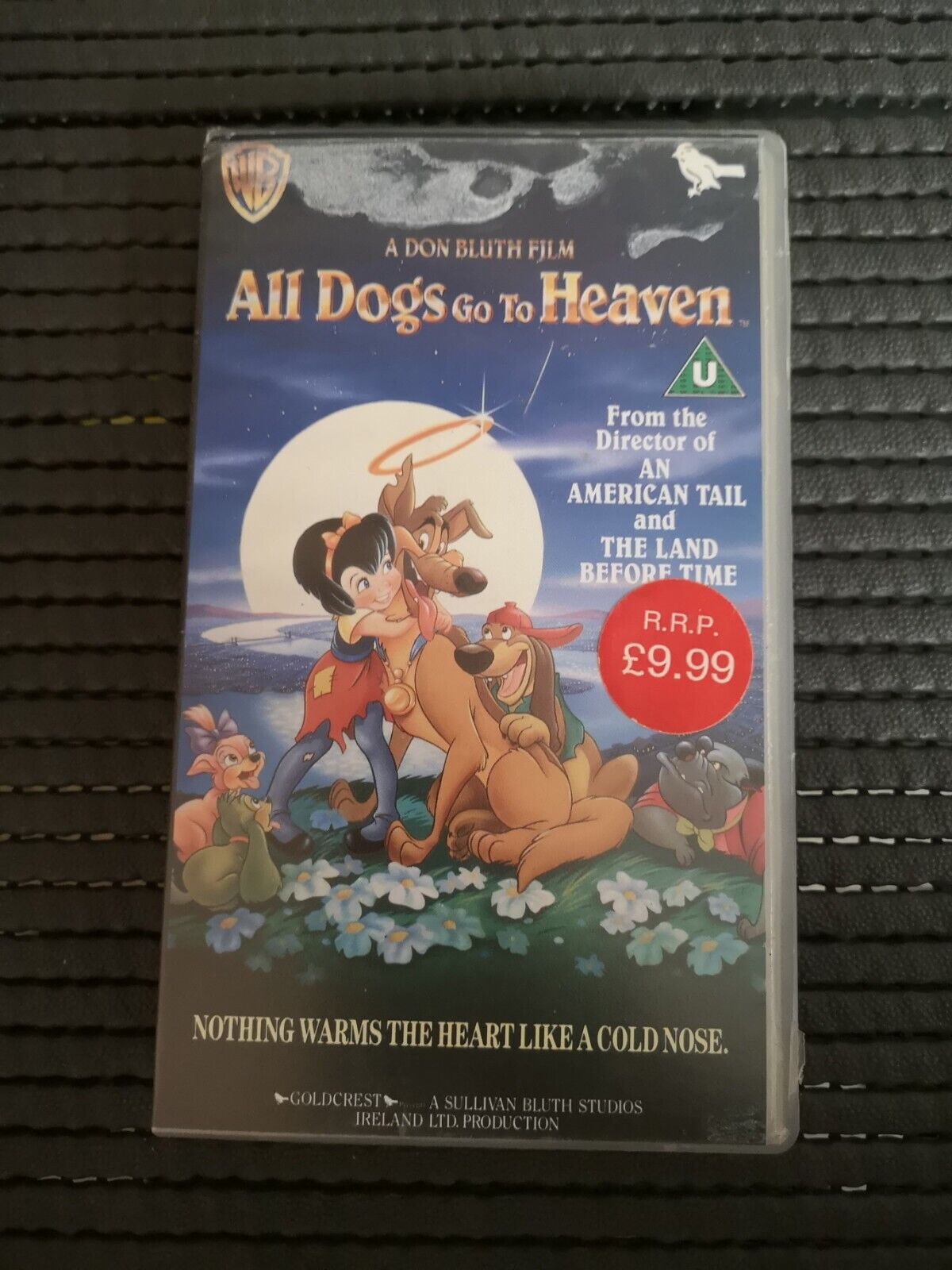 All Dogs Go To Heaven Vintage VHS 1989 Burt Reynolds, Judith