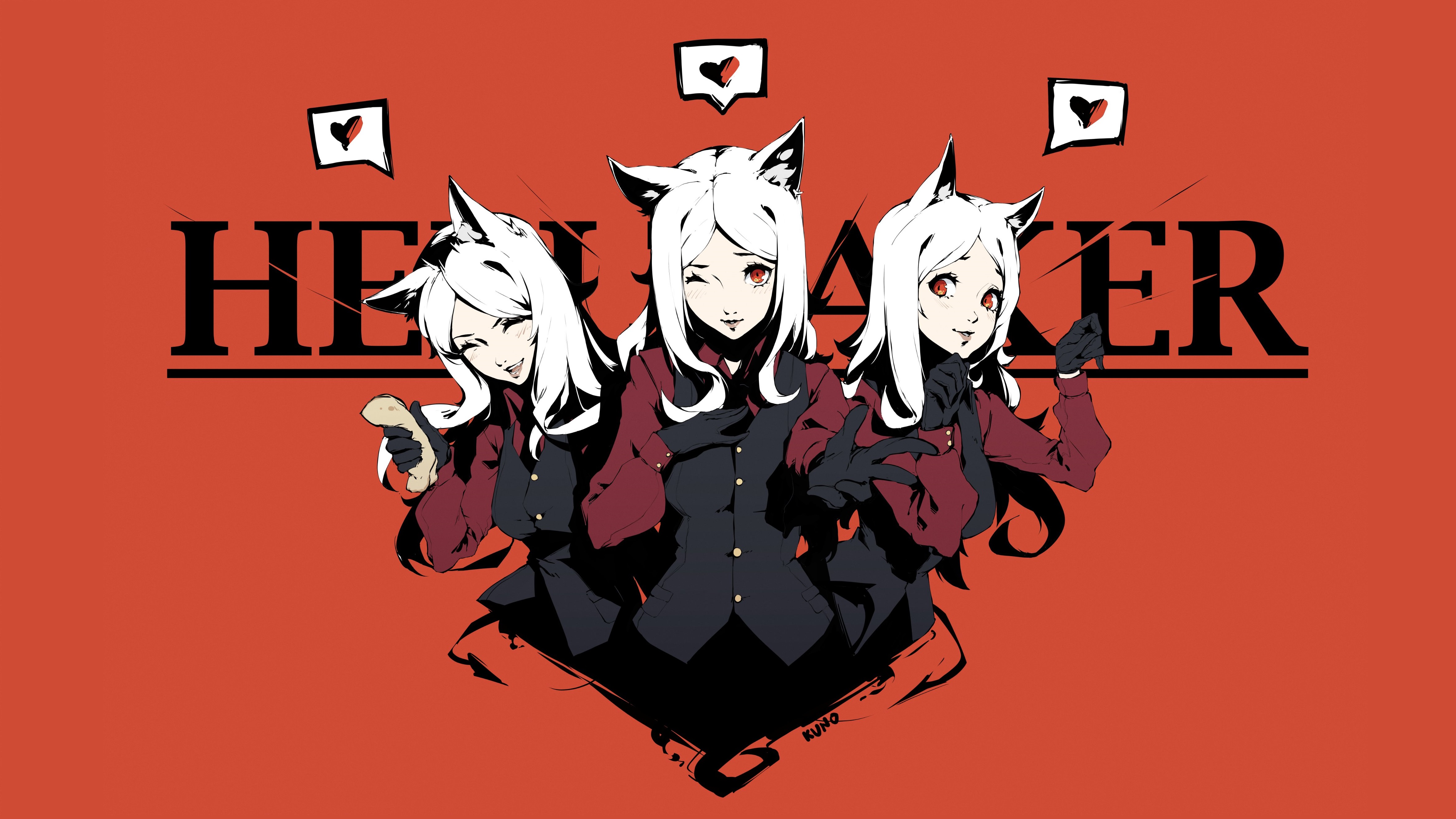 4K Cerberus (Helltaker) Wallpapers Background Images DaftSex HD