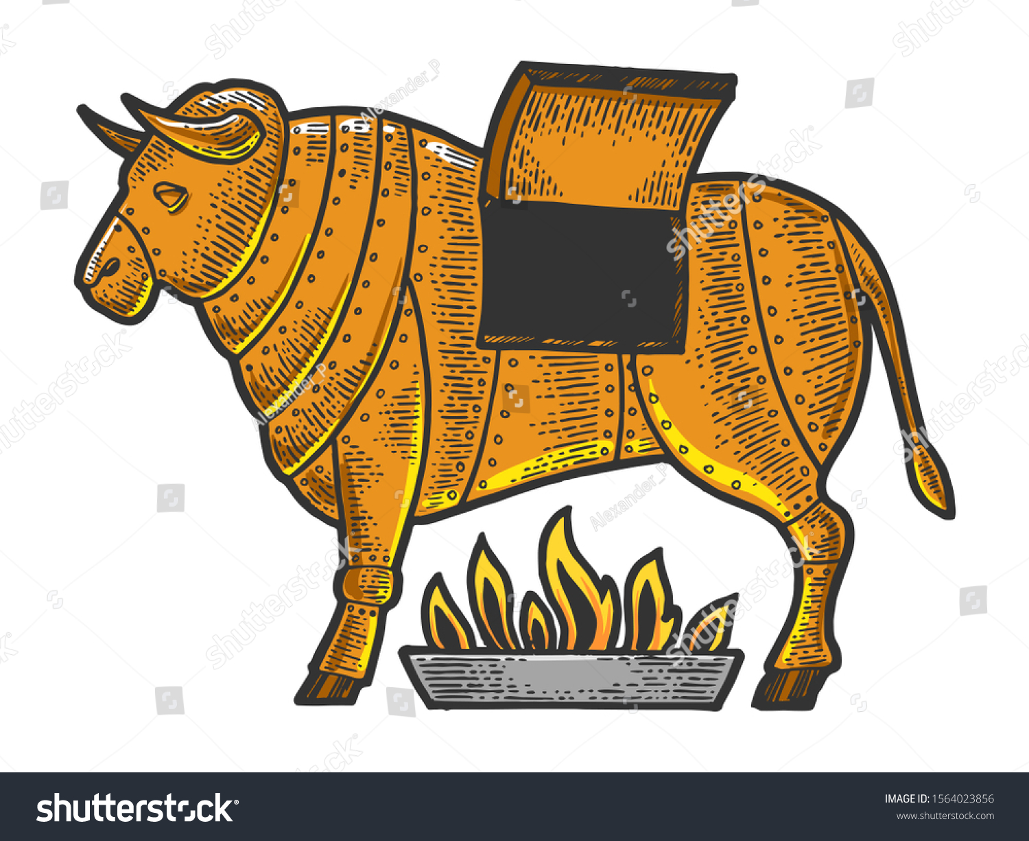 Brazen Bull Over 8 RoyaltyFree Licensable Stock Vectors & Vector Art