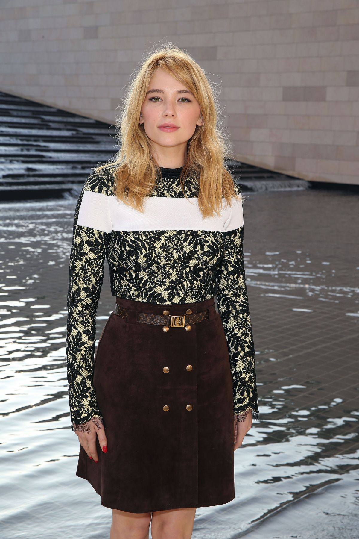 HALEY at Louis Vuitton Fashion Show in Paris HawtCelebs