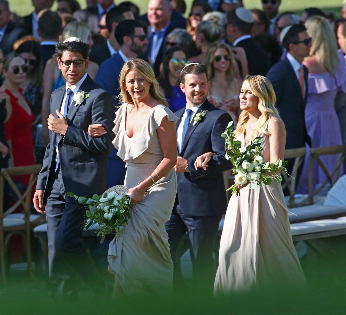 LAUREN CONRAD and LO BOSWORTH at a Friends Wedding in Ojai 08/19/2017