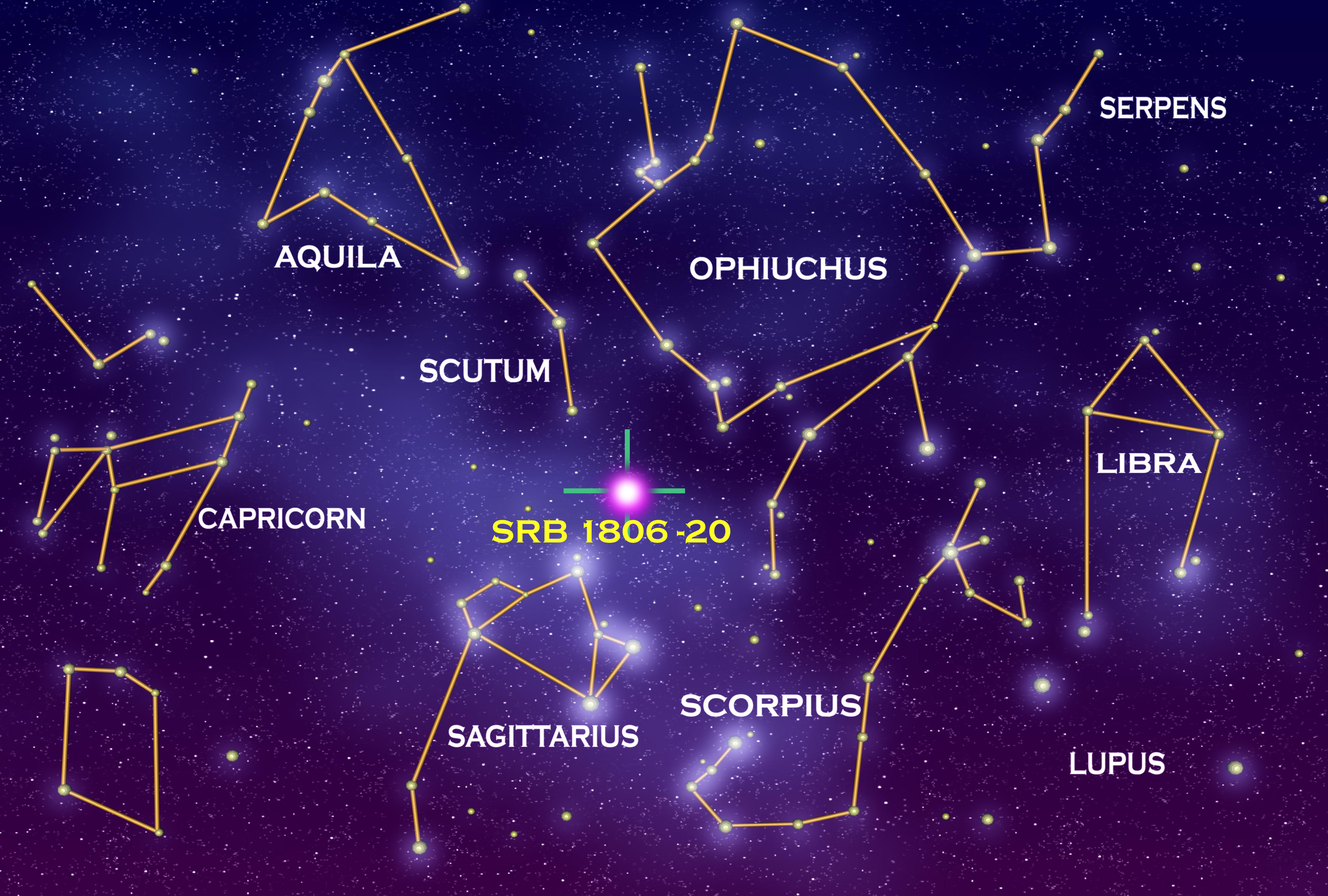 Sagittarius Constellation Viewing Gallery